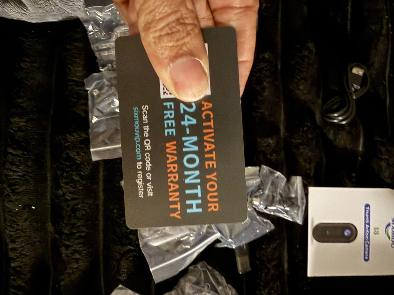 i3 4K Thumb Action Camera, Tiny Size, Mount Anywhere, Small Body Camera with Spring Clip, Portable Vlogging, Hands-Free POV Recording, Helmet Cam for Cycling, Motorcycle (64G-Card, Black) customer photo 2