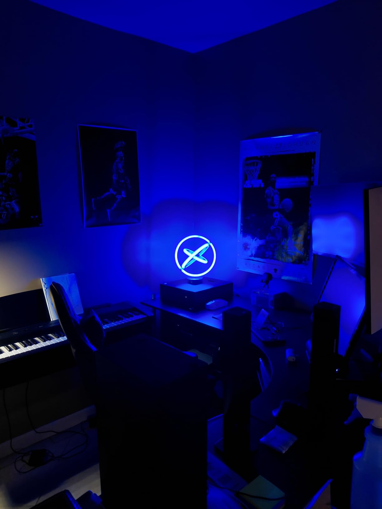 Lepro TB1 AI Smart Table Lamp, RGB+IC Addressable Color Changing Desk Light Alexa Google Home Enable, Music Sync, DIY Endless Scenes, APP Control Cool LED Lamp for Room Decor Ambient Lighting customer photo 1