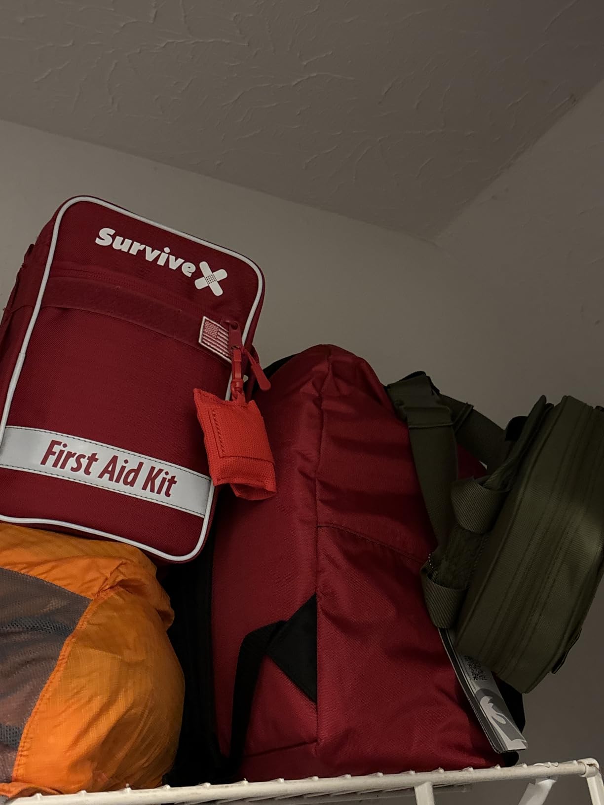 Large First Aid Kit for Car, Travel & Home - Emergency Kit for Hiking, Camping, Backpacking and Outdoors - Includes Zip Stitch Wound Closure Strips customer photo 1