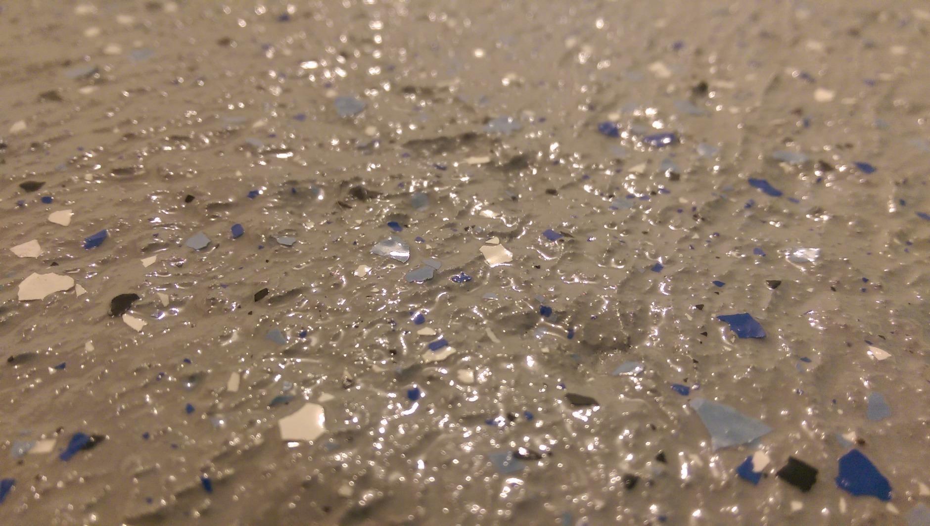 Rust-Oleum 391282 EpoxyShield Basement Floor Coating Kit, Gallon, Gray Satin customer photo 1