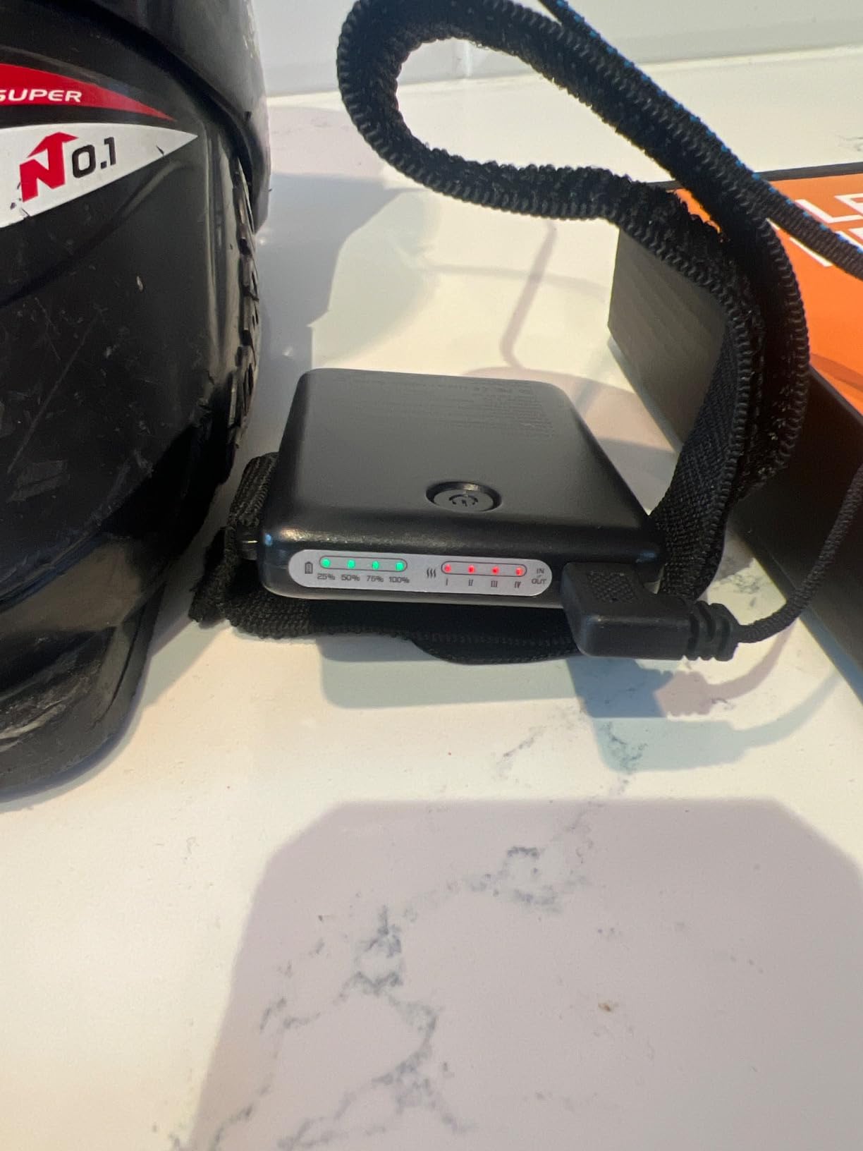 Heated Insoles Rechargeable, Foot Warmer with 5000 mAh Battery,4 Heat Settings Mobile app to Control Temperature, for Men and Women customer photo 2