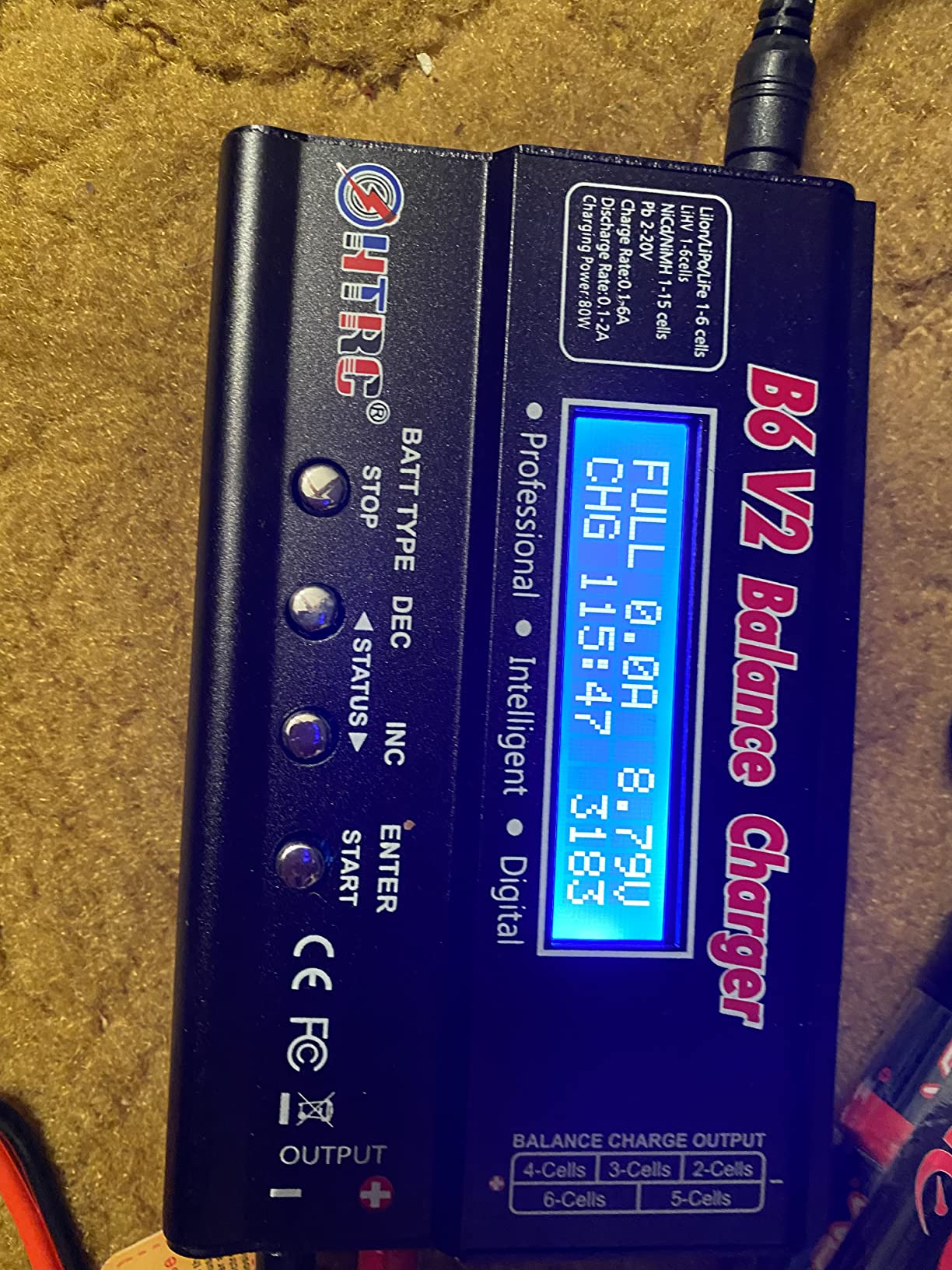 LiPo Battery Charger Large Screen Dual RC Charger Discharger 10A Fast Balance Battery Charger for 1-6S LiPo LiHV Li-ion Life 1-15S NiCD NiMH PB Smart Batteries RC Car Drone (Gray) customer photo 1