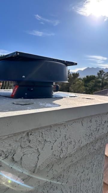 VEVOR 42W Solar Attic Fan, 2800 CFM Smart Roof Vent Built-in Temperature Sensors with Remote Control, Low-Noise & Weatherproof for Attic, Garage, RV Ventilation customer photo 2