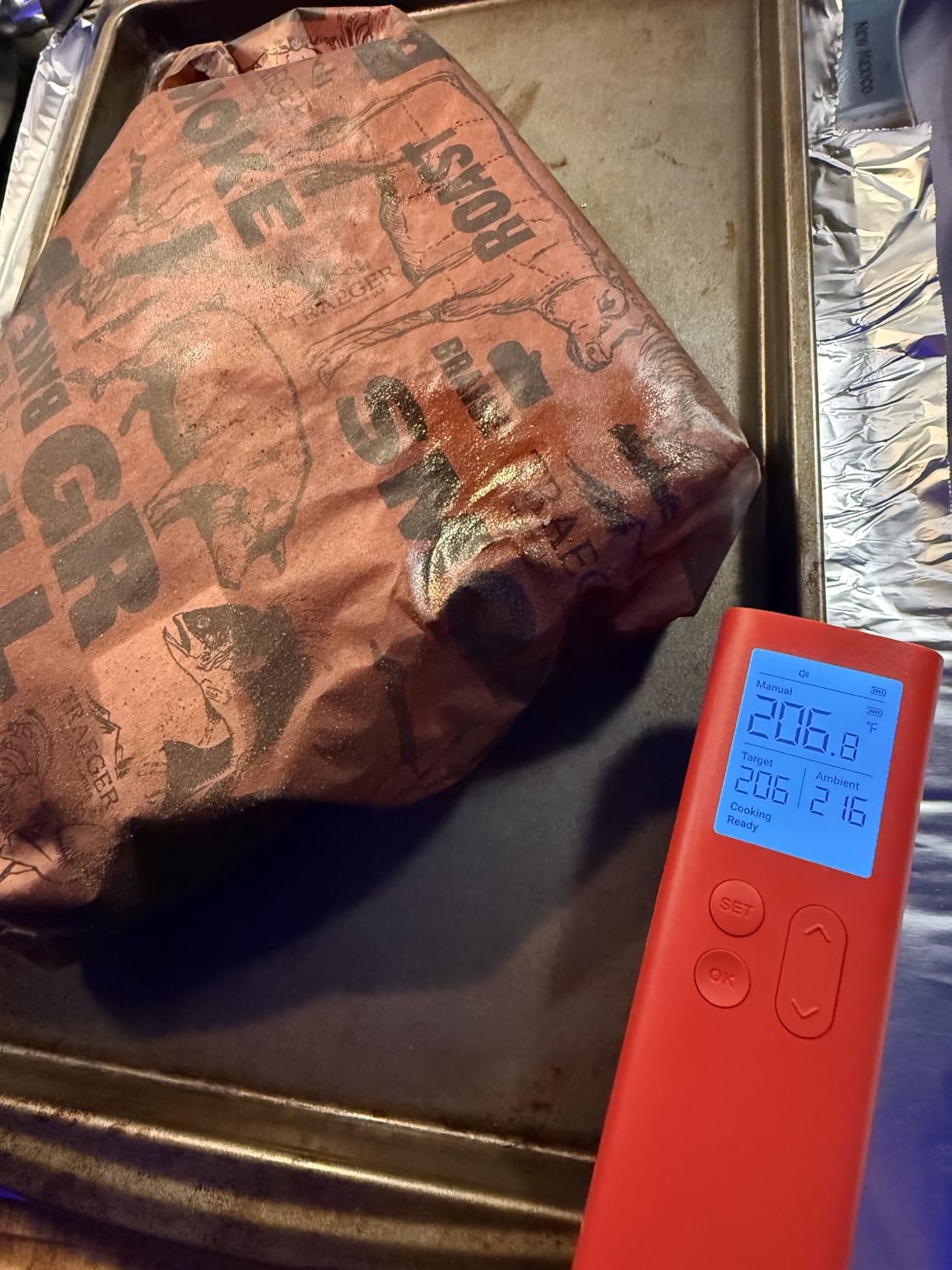 ThermoMaven Smart Bluetooth Wireless Meat Thermometer, 10X Enhanced Sub-1G Signal and Stability, Standalone Display Base, Certified Accuracy ±0.5°F, WiFi Unlimited Range for BBQ, Oven, Smoker, Grill customer photo 1