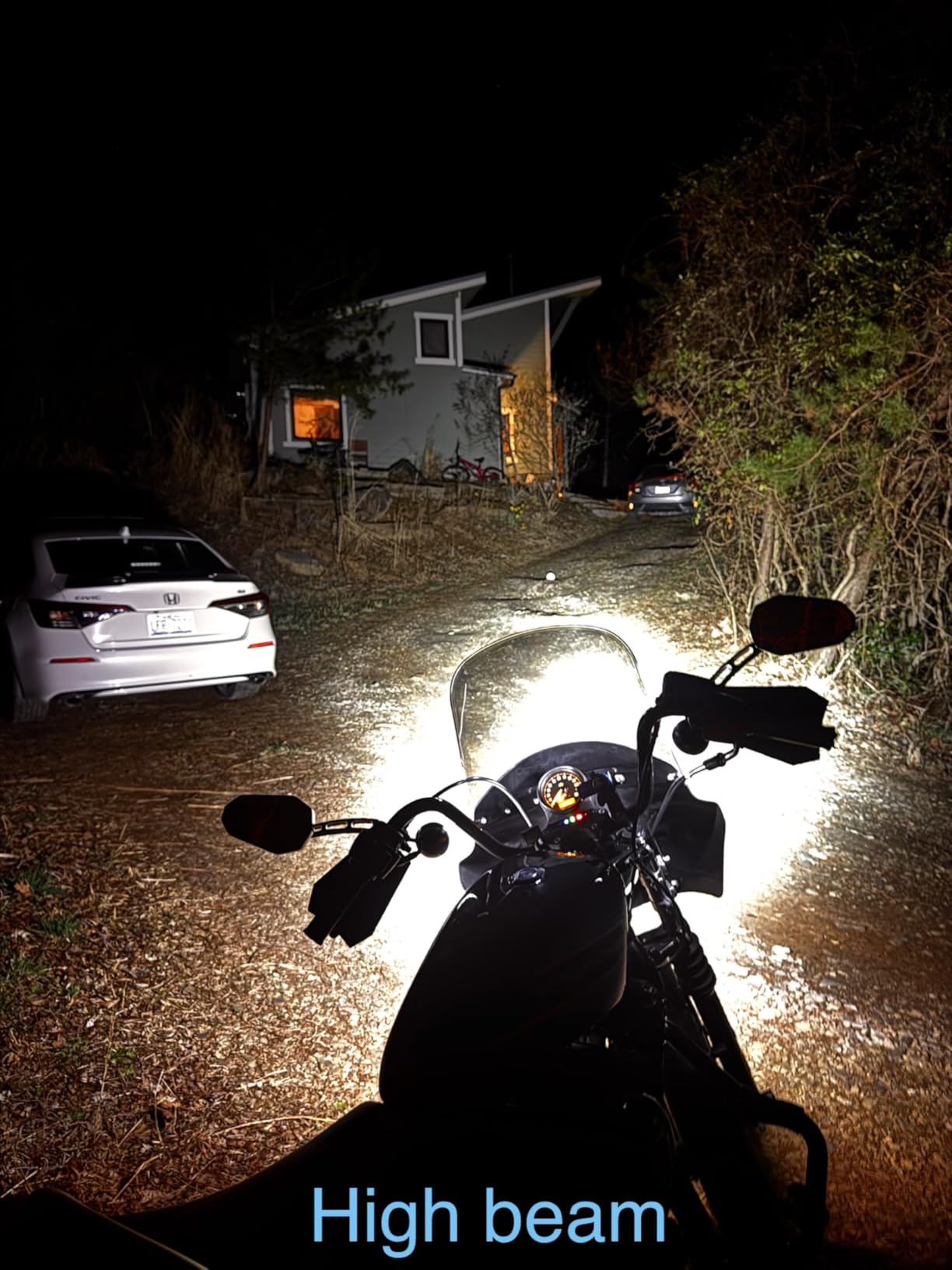 DOT Approved 1000% Bright 120W 7'' Motorcycles LED Headlight with Amber Turn Signal Compatible with Road King Road Glide Street Glide Electra Glide Ultra Limited Trike Heritage Softail Fat Boy Yamaha customer photo 2