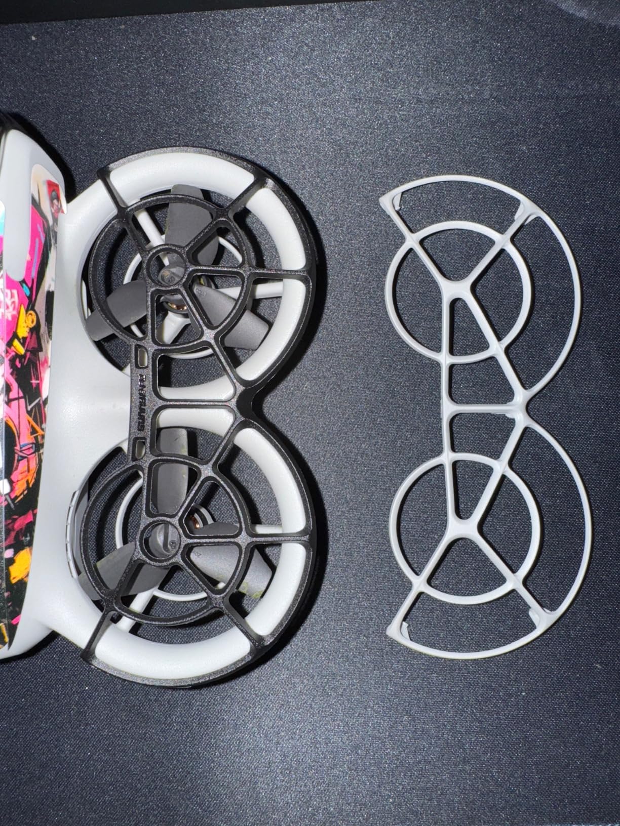 NEO Drone Propeller Guard Protector, Anti-Collision Replacement Props Protector Cover for DJI Neo Drone Accessories (Black) customer photo 1