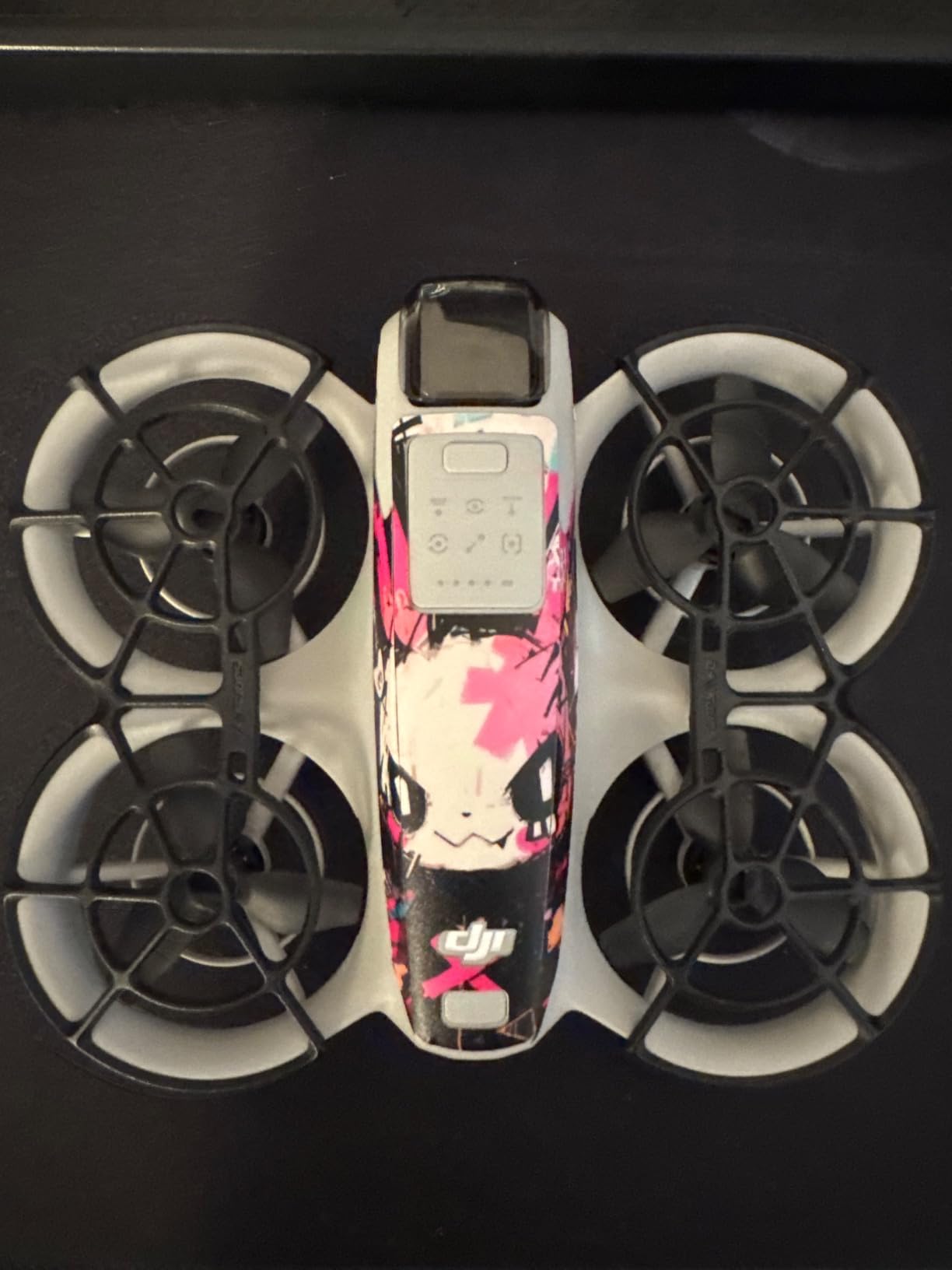 NEO Drone Propeller Guard Protector, Anti-Collision Replacement Props Protector Cover for DJI Neo Drone Accessories (Black) customer photo 2