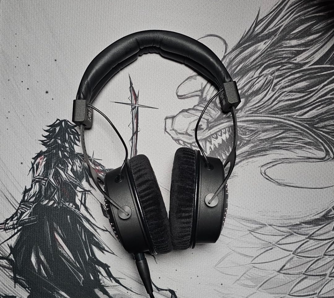 beyerdynamic DT 1990 PRO MKII Wired Over-Ear, 30 Ohm, Open Back, Professional Recording Studio Monitor Headphones for Mixing, Editing, Audiophile, DJ Stereo Headsets, Made in Germany, Black customer photo 2