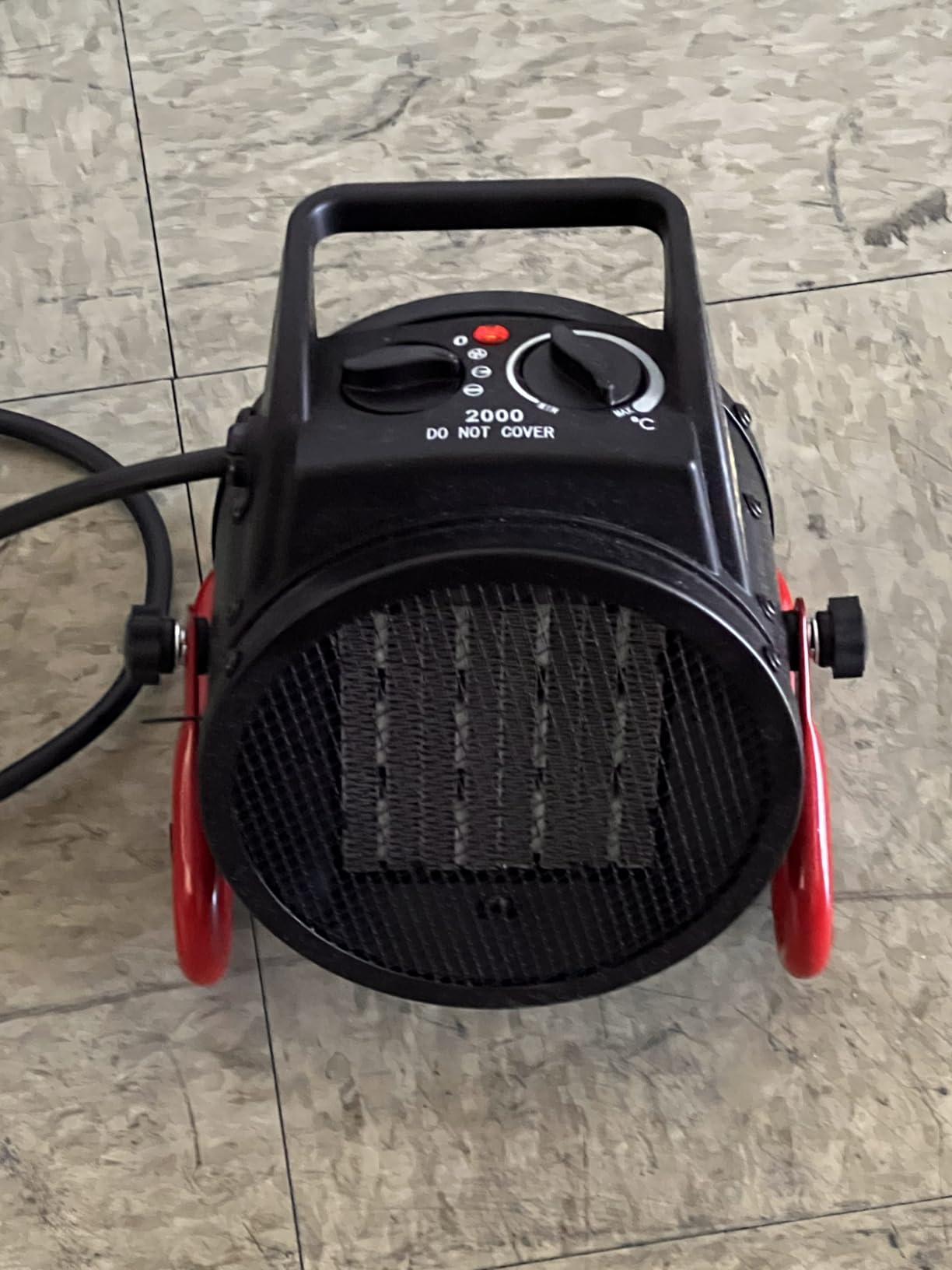 Greenhouse Heater with Thermostat, Auto Power Control with Digital Temperature Display, Fast Heating, Over Temperature Protection, Electric for Winter Plants, Grow Tent, Greenhouse, Flower Room, Patio customer photo 1