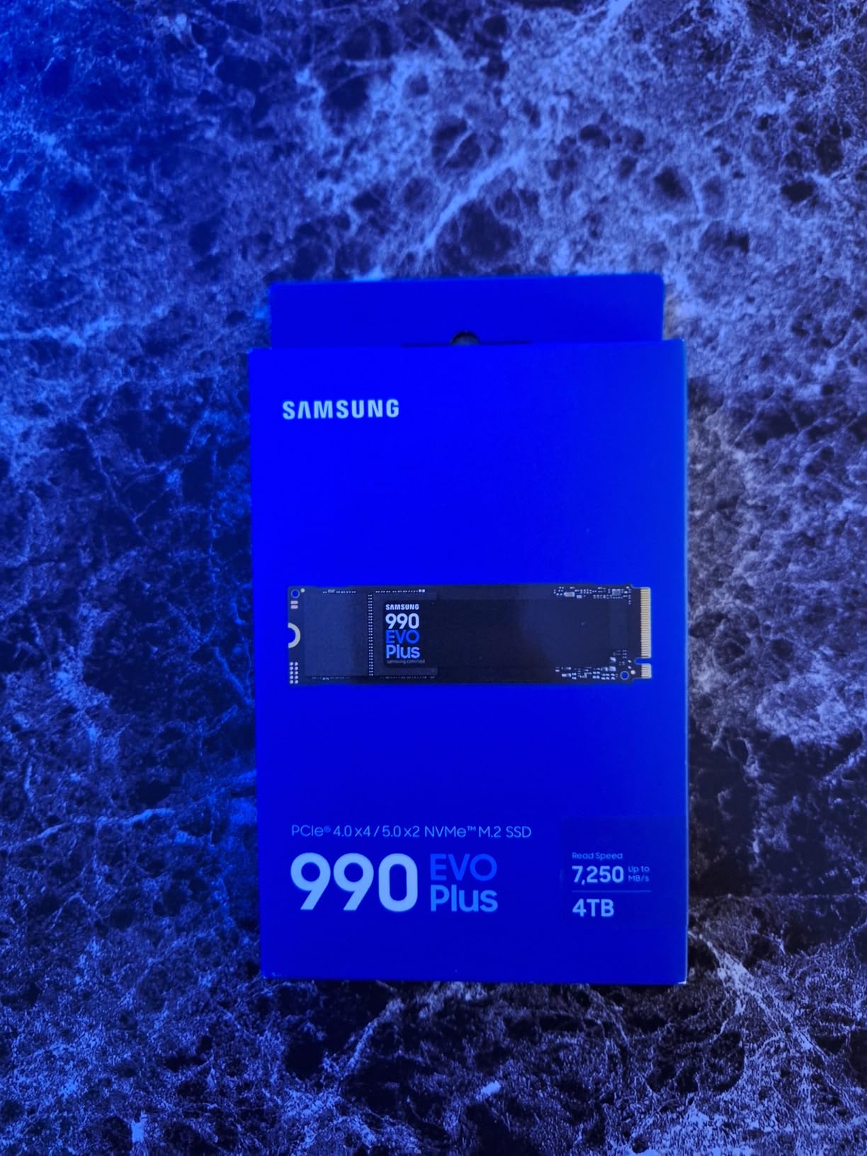 Samsung 990 EVO Plus SSD 2TB, PCIe Gen 4x4, Gen 5x2 M.2 2280, Speeds Up-to 7,250 MB/s, Upgrade Storage for PC/Laptops, HMB Technology and Intelligent Turbowrite 2.0, (MZ-V9S2T0B/AM) customer photo 2