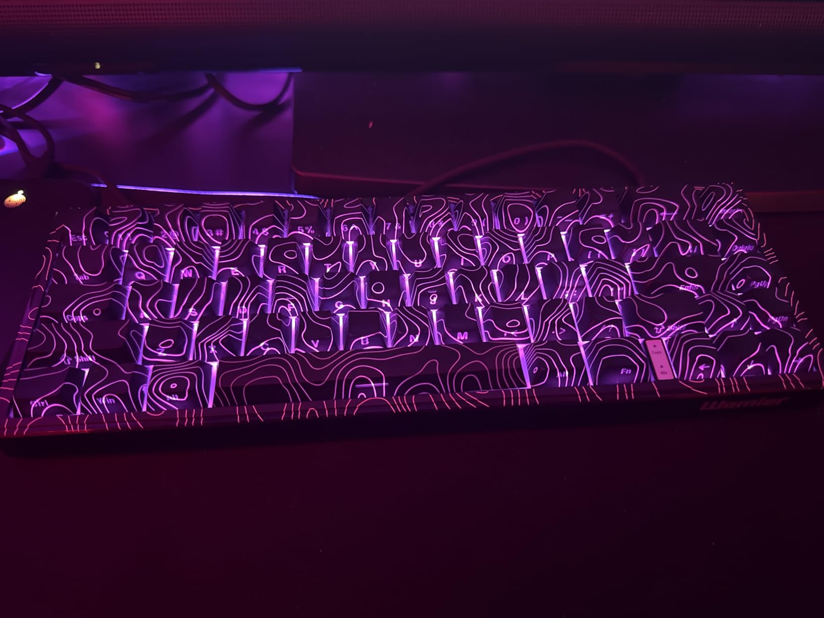 Womier M68 HE V2 Rapid Trigger Keyboard 60% Percent, Hall Effect Topographic Gaming Keyboard, Wired RGB Custom Mechanical Key Board with Magnetic Switch, PBT Keycaps for Mac/Win (Black) customer photo 2