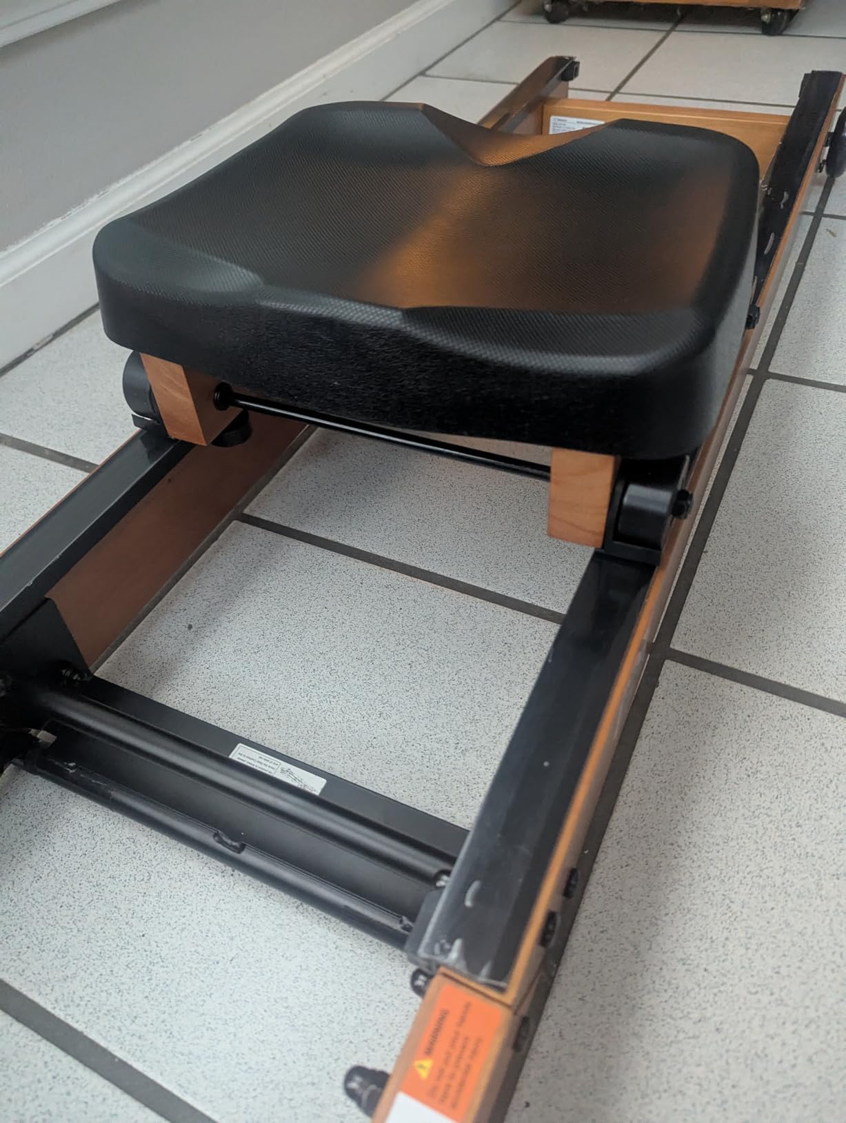 MERACH Water Rowing Machines for Home, Foldable Row Machine with 400LBS Weight Capacity, Dedicated Monitor and Comfortable Seat, Free MERACH App for Immersive Water Rower customer photo 2