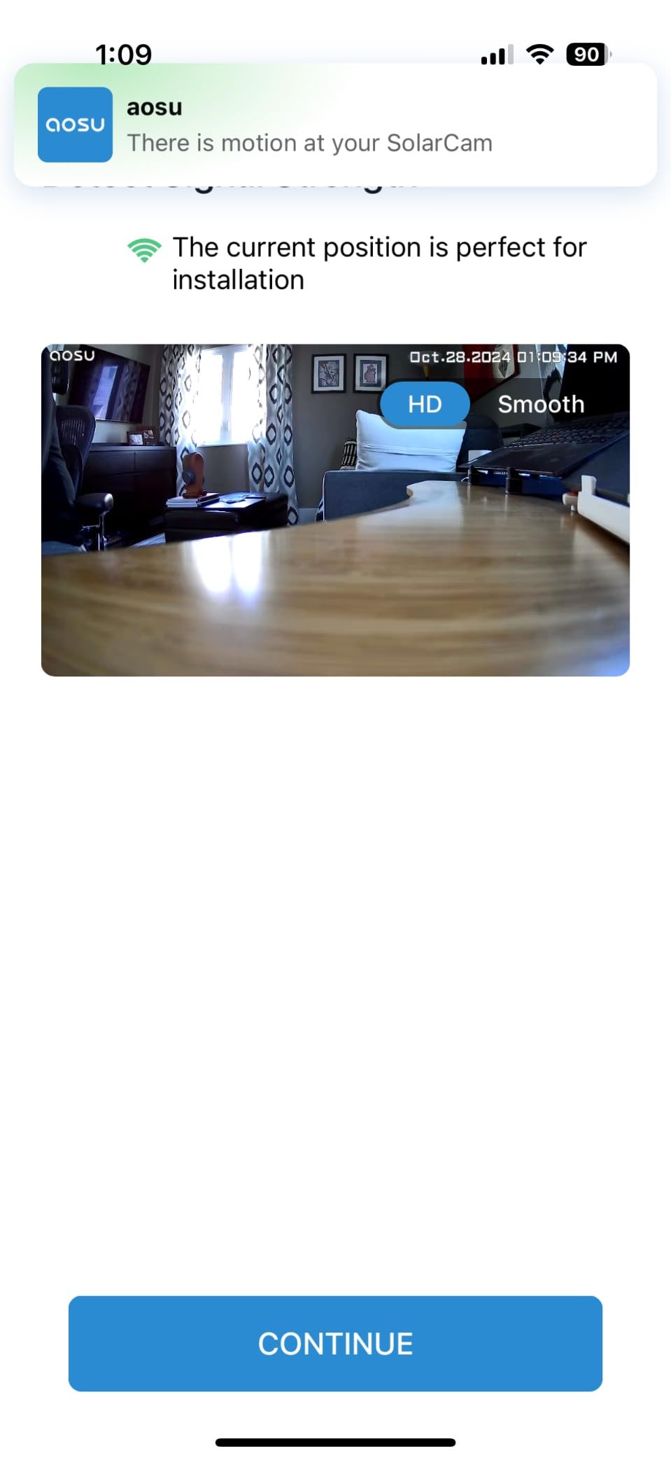 aosu Solar Security Cameras Wireless Outdoor, 2Mins DIY Installation, No Subscription Required Cameras for Home Security System, Local Storage, 2K Color Night Vision, 2.4&5GHz WiFi, 4 Cam-kit customer photo 2