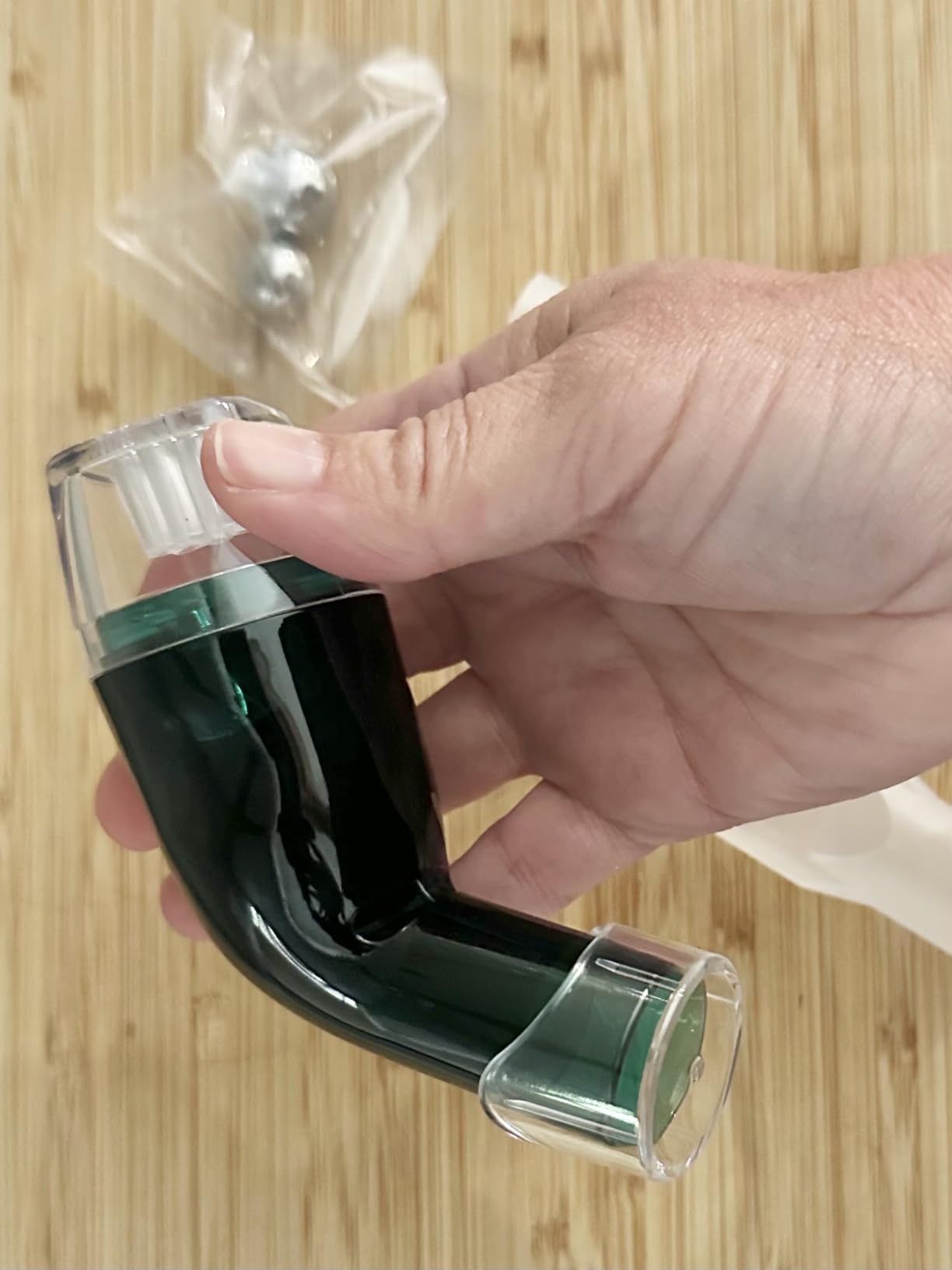 Flutter Valve, Breathing Exercise Device for Lungs, Adjustable Resistance Breathing Trainer customer photo 1