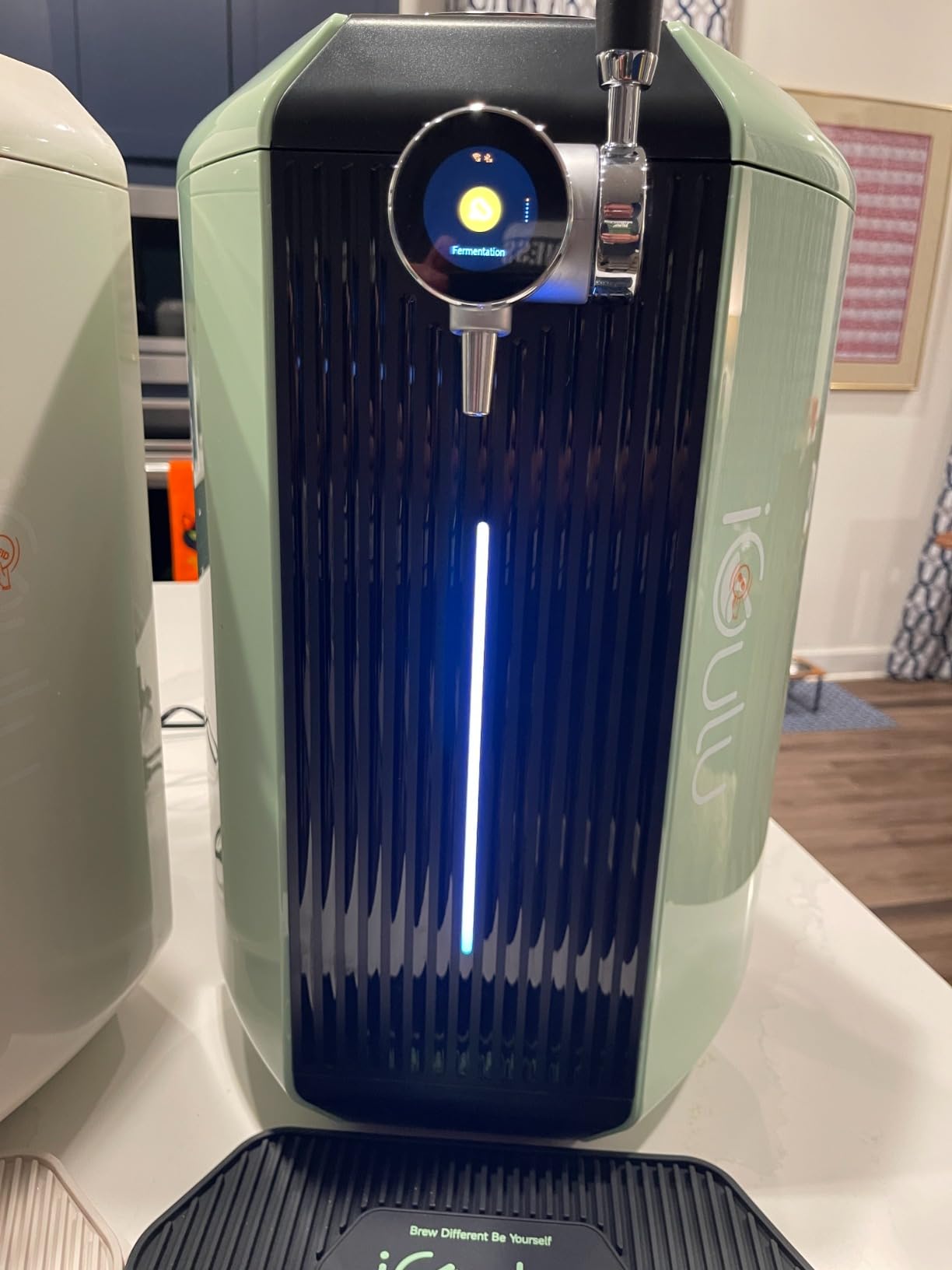 iGulu F1 All-In-One Automated Home Brewer, Fermentech Control 3.8L Capacity, -35F-104F Temp. Range, 14 psi Max. Pressure Control, Craft Beer, Kombucha, Cider, Wine for Beginners & Experts customer photo 1