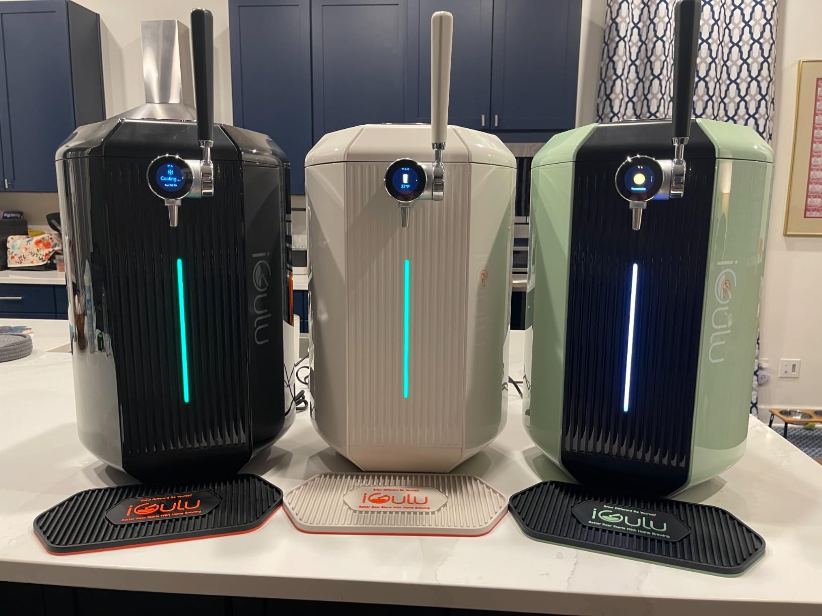 iGulu F1 All-In-One Automated Home Brewer, Fermentech Control 3.8L Capacity, -35F-104F Temp. Range, 14 psi Max. Pressure Control, Craft Beer, Kombucha, Cider, Wine for Beginners & Experts customer photo 2