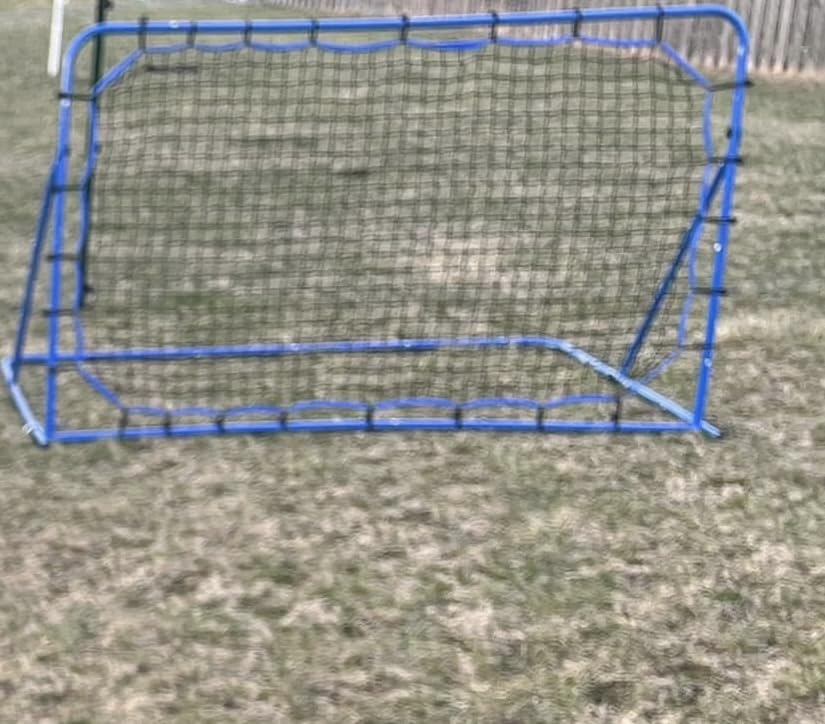Soccer Baseball Rebounder Net, Quick-Switch Angle Soccer Pitchback Volleyball Training for Control, Passing Practice, Easy Setup Soccer Goal Rebounder Gifts Aids & Equipment for Kids,Teens & Adults customer photo 2