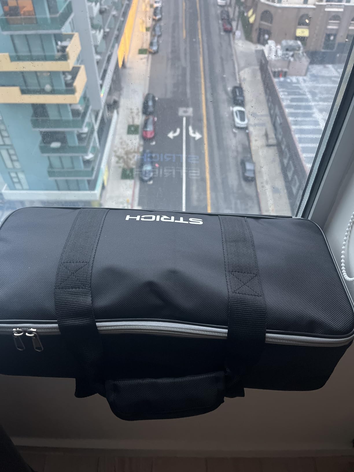 STRICH Guitar Pedal Board with Built-in Power Supply, Small Pedal Board 15 x 5.1