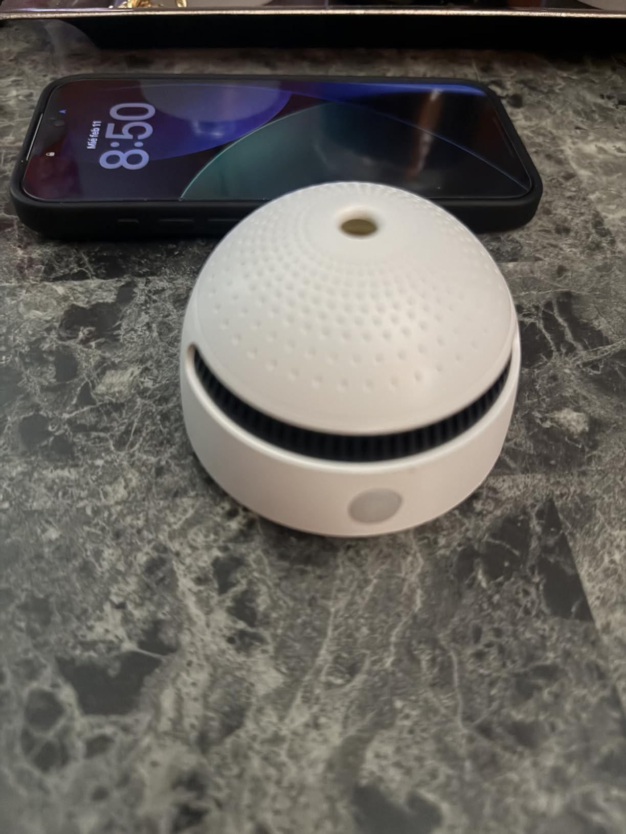 1-Pack Smart Smoke Detector, Wi-Fi Smoke Detector with Smart Life App Notifications, 10-Year Replaceable Battery, Mini Fire Alarm Battery Powered for Home, RV customer photo 2