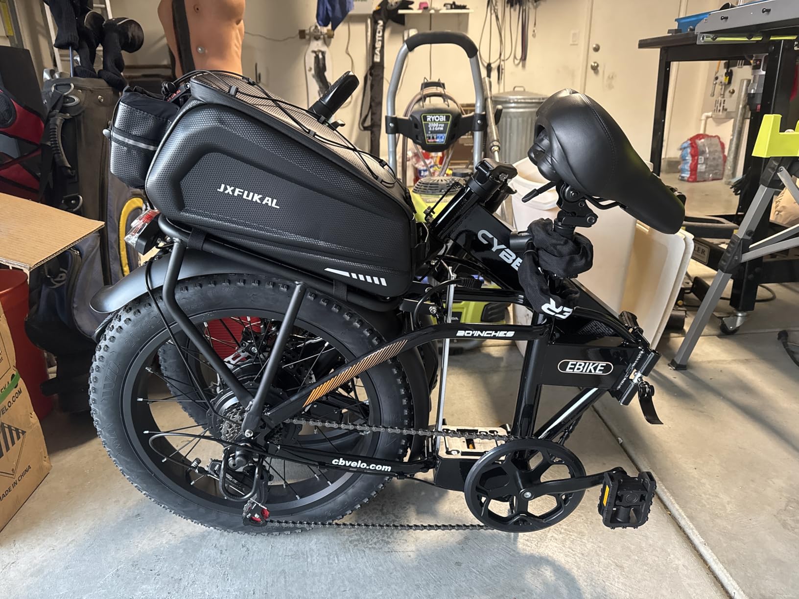 1000W Folding Electric Bike for Adults, 48V/20AH Foldable E-Bike with Long-Range Removable Battery, 30+MPH, 80 Miles Max Range, 20