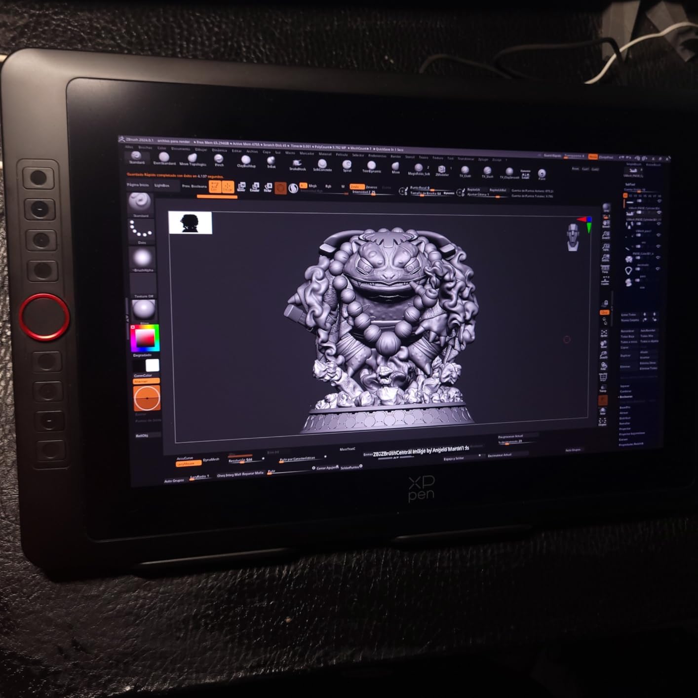 XPPen Artist 15.6 Pro V2 Drawing Tablet with Screen, 16K Pen Pressure Stylus Digital Art Tablet with Full-Laminated Anti-Glare Glass Adjustable Stand 8 Shortcut Keys Work for PC Mac Linux Android customer photo 1