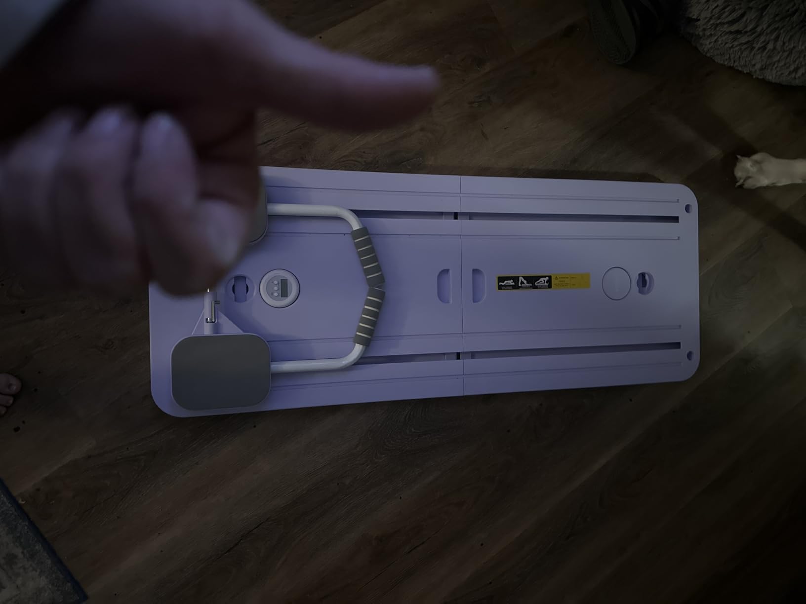 JANUA Pilates Board - Pilates Reformer Set, Multi-Purpose Foldable Pilates Reformer Board for Home, 5 in 1 Pilates Sliding Board customer photo 2