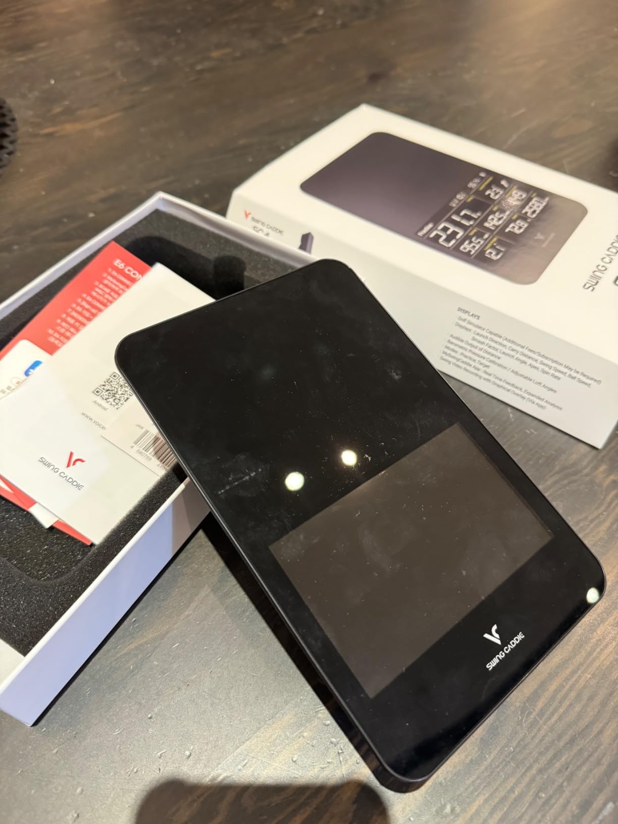 SC4 PRO Golf Launch Monitor & 3D Driving Range Simulator for Indoor and Outdoor Use | Portable Golf Swing Analyzer & Golf Tracker with Built-in Screen | No Fees customer photo 1