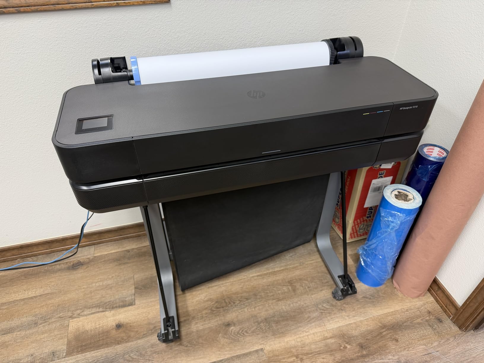 HP DesignJet T210 Large Format 24-inch Color Plotter Printer for Easy Wide CAD & Poster Prints (8AG32D) customer photo 2