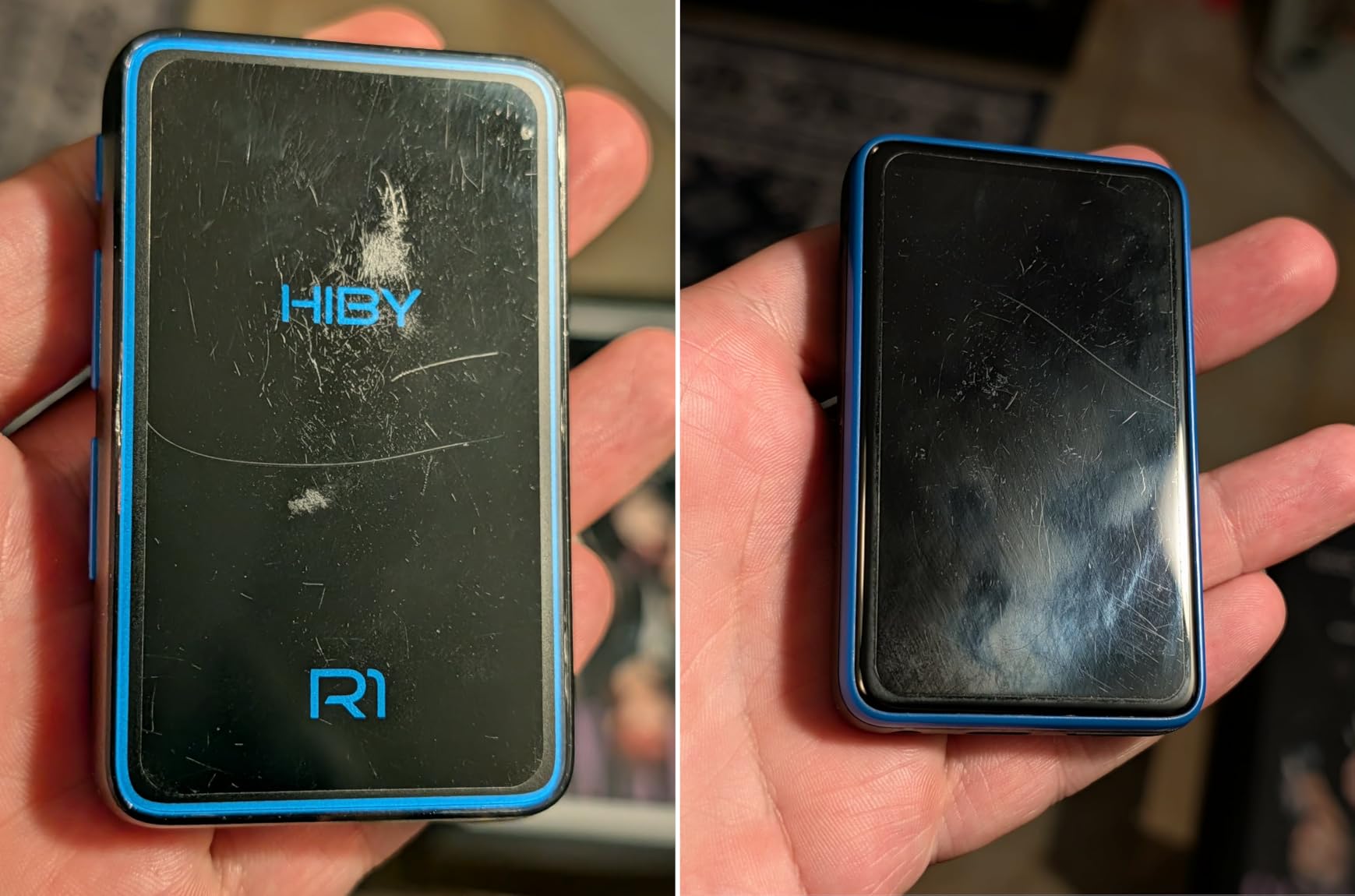 HiBy R1 HiFi MP3 Player with Bluetooth 5.1 Tidal Qobuz DSD 256 Native Lossless Music Player with Touchscreen Hi Res Audio Certified MSEB Tuning 2TB Expanded Memory customer photo 1