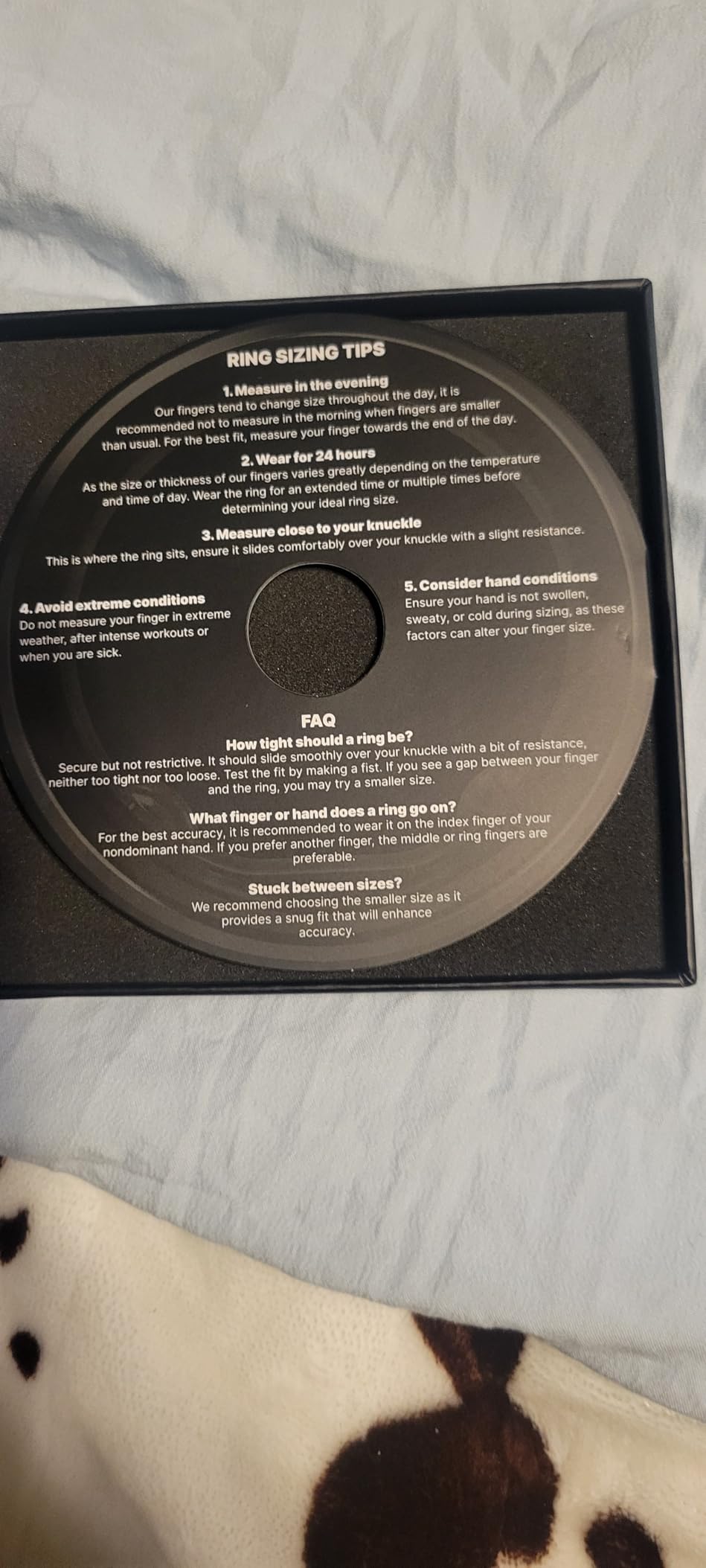 RENPHO Lynx Smart Ring-All Day Sleep & Activity Tracking, Includes Charging Case, 7-Day Battery Life, Subscription-Free App for iOS & Android customer photo 2