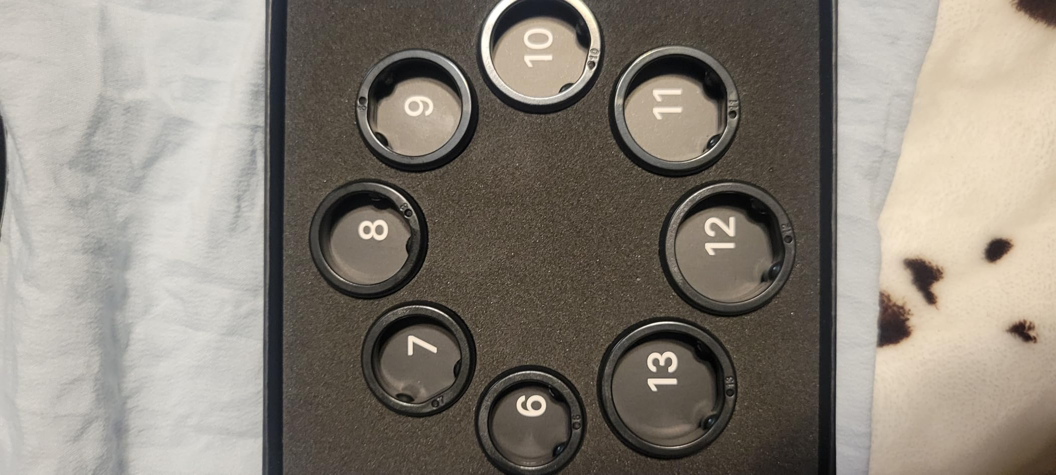 RENPHO Lynx Smart Ring-All Day Sleep & Activity Tracking, Includes Charging Case, Gifts for Men, 7-Day Battery Life, Subscription-Free App for iOS & Android, Size Before You Buy (Silver, Size 9) customer photo 1