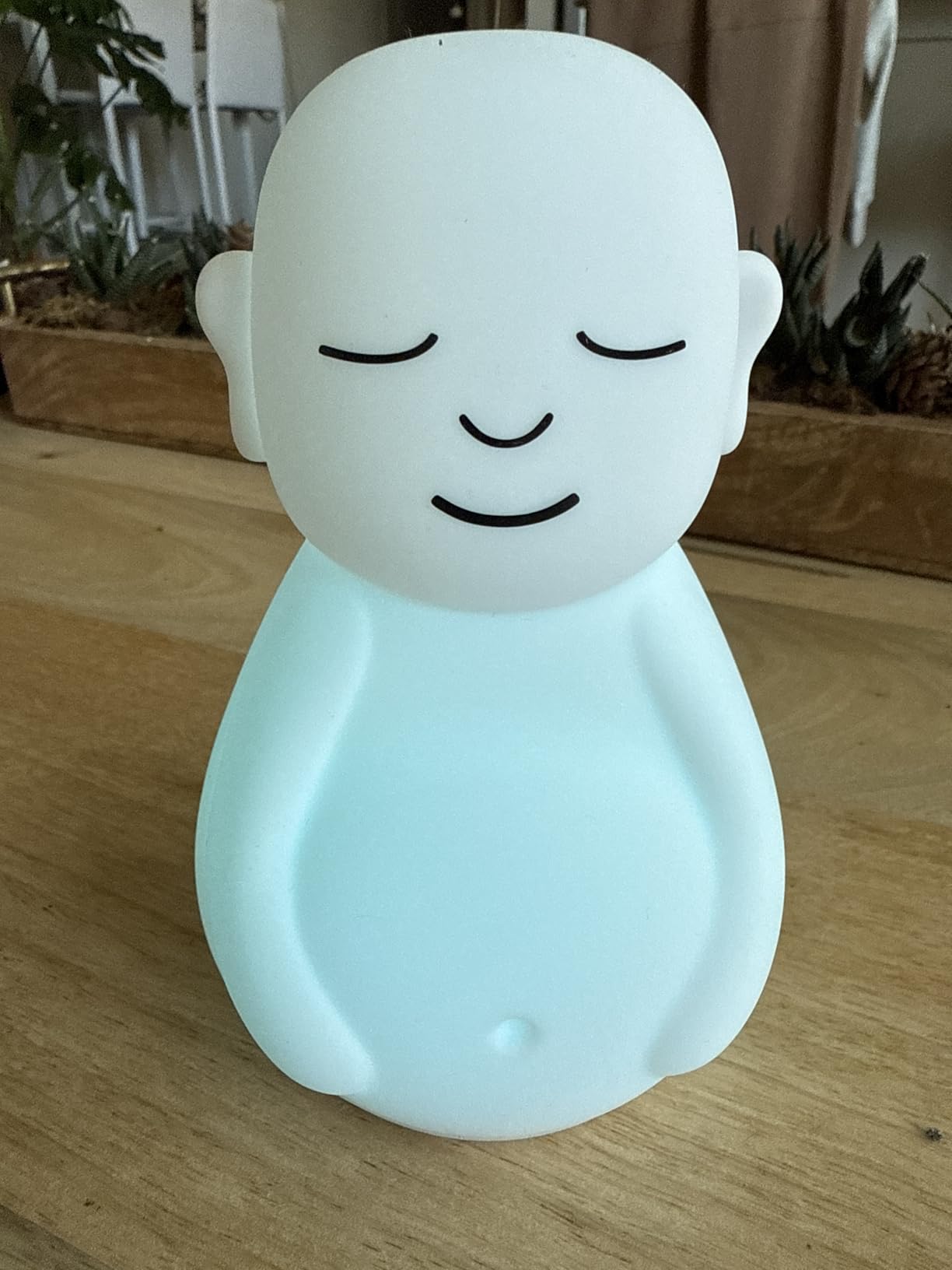 Mindsight 'Breathing Buddha' Guided Visual Meditation Tool for Mindfulness | Slow Your Breathing & Calm Your Mind for Stress & Anxiety Relief | Perfect for Adults & Kids (Multicolor, Pebble (Sound)) customer photo 1