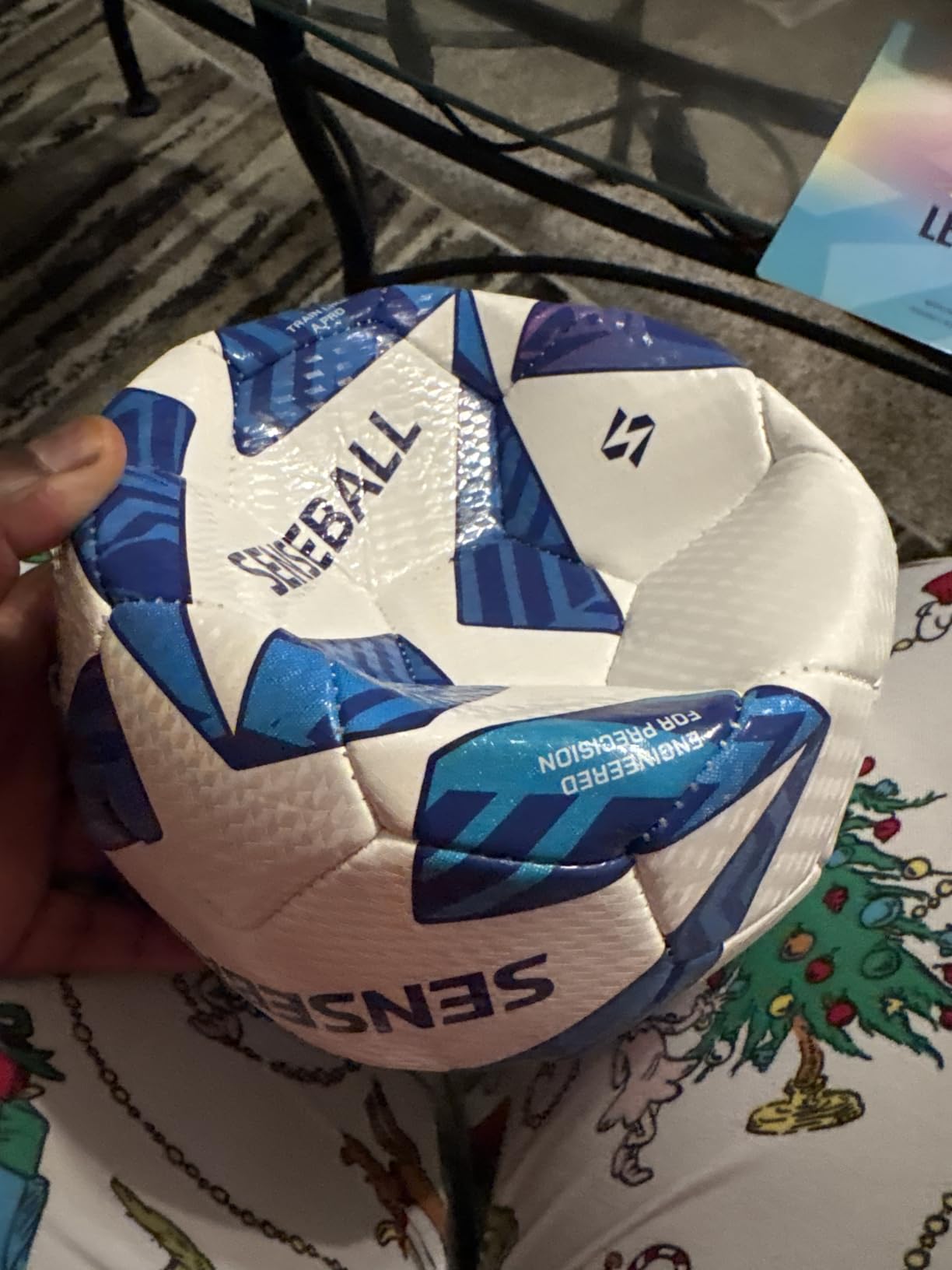 Soccer Trainer Ball with Free App | Training Equipment for Young Players | Soccer Gifts | Improve Ball Control, Footwork & Coordination with Professional Coach Program & 50+ Exercise Videos customer photo 2