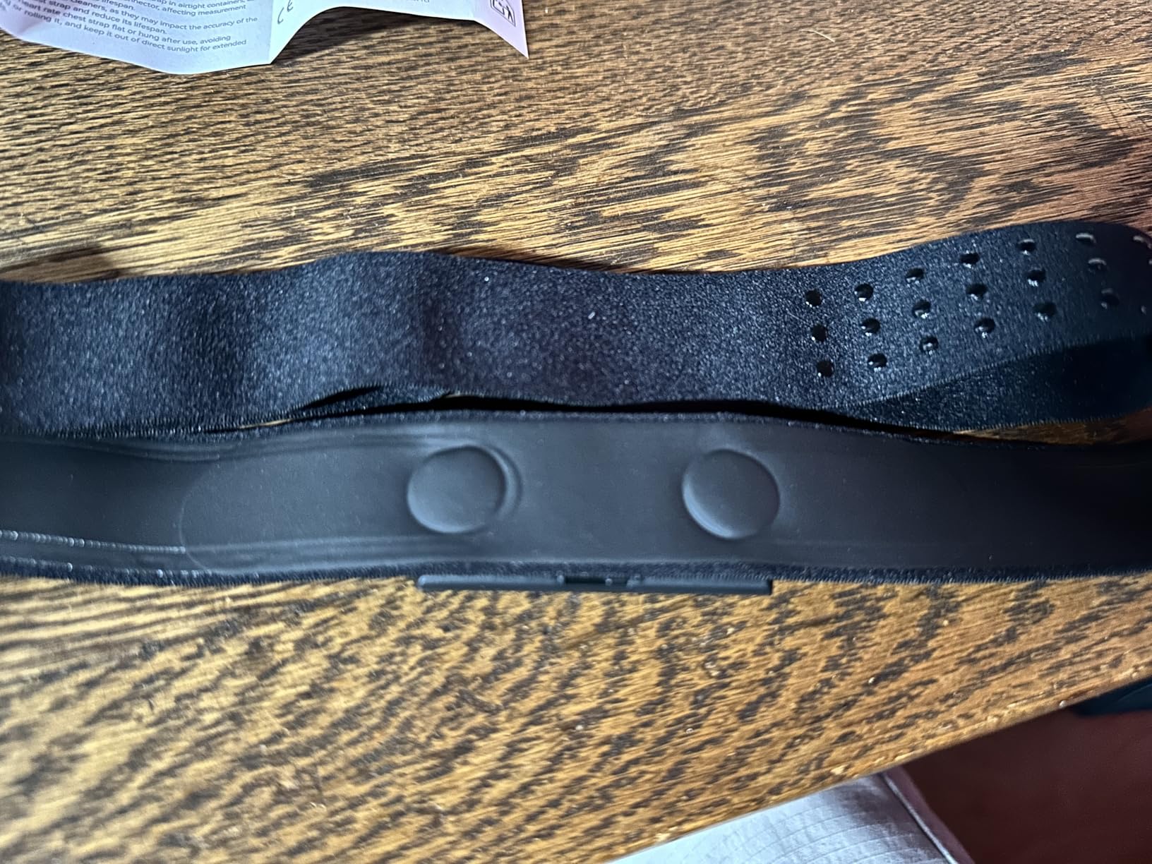 CYCPLUS Heart Rate Monitor Chest Strap H2Pro, Bluetooth ANT+ Heart Rate Monitor Chest Sensor with 500h Battery, IPX7 Waterproof and Dustproof, HRM Works with Strava/CYCPLUS App customer photo 2