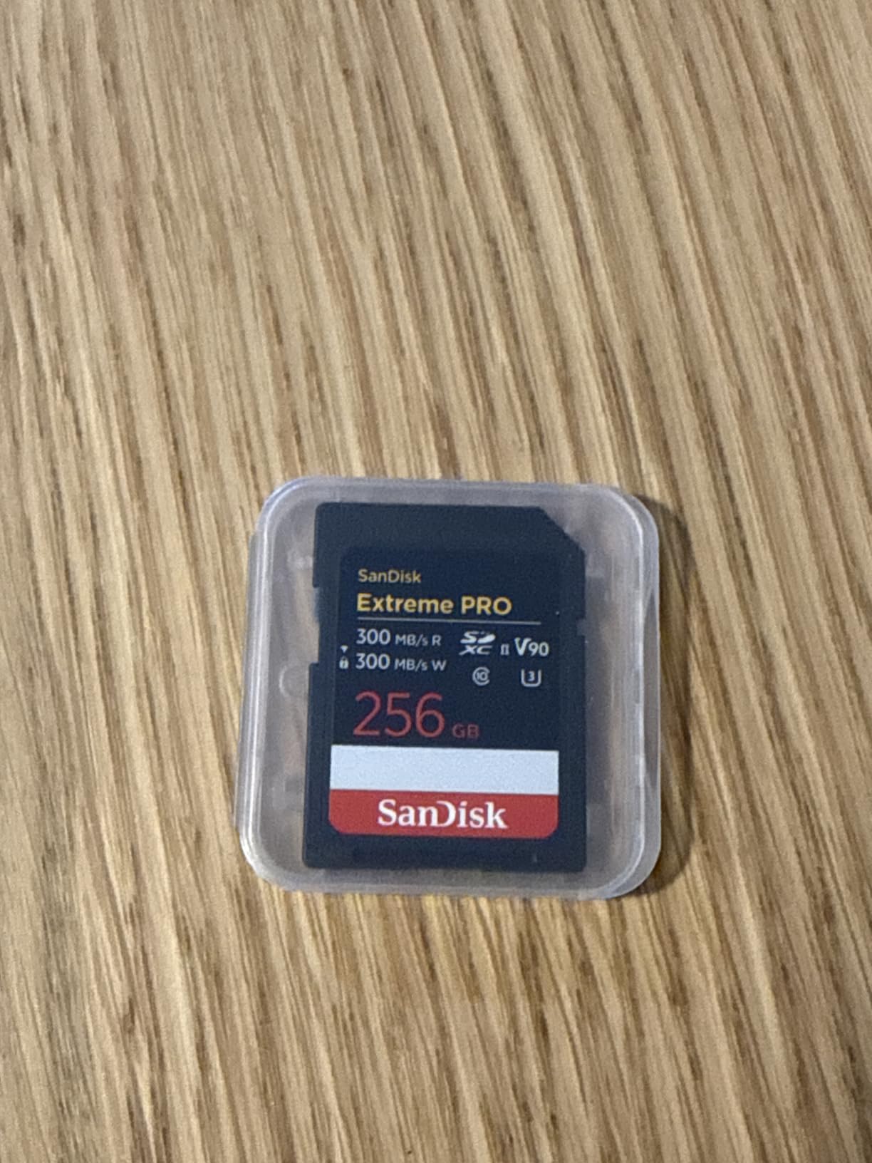 SanDisk 128GB Extreme PRO SDXC UHS-II Memory Card - Up to 300MB/s Read and Write speeds, V90, 8K, 4K UHD, SD Card - SDSDXDM-128G-GN4IN customer photo 1