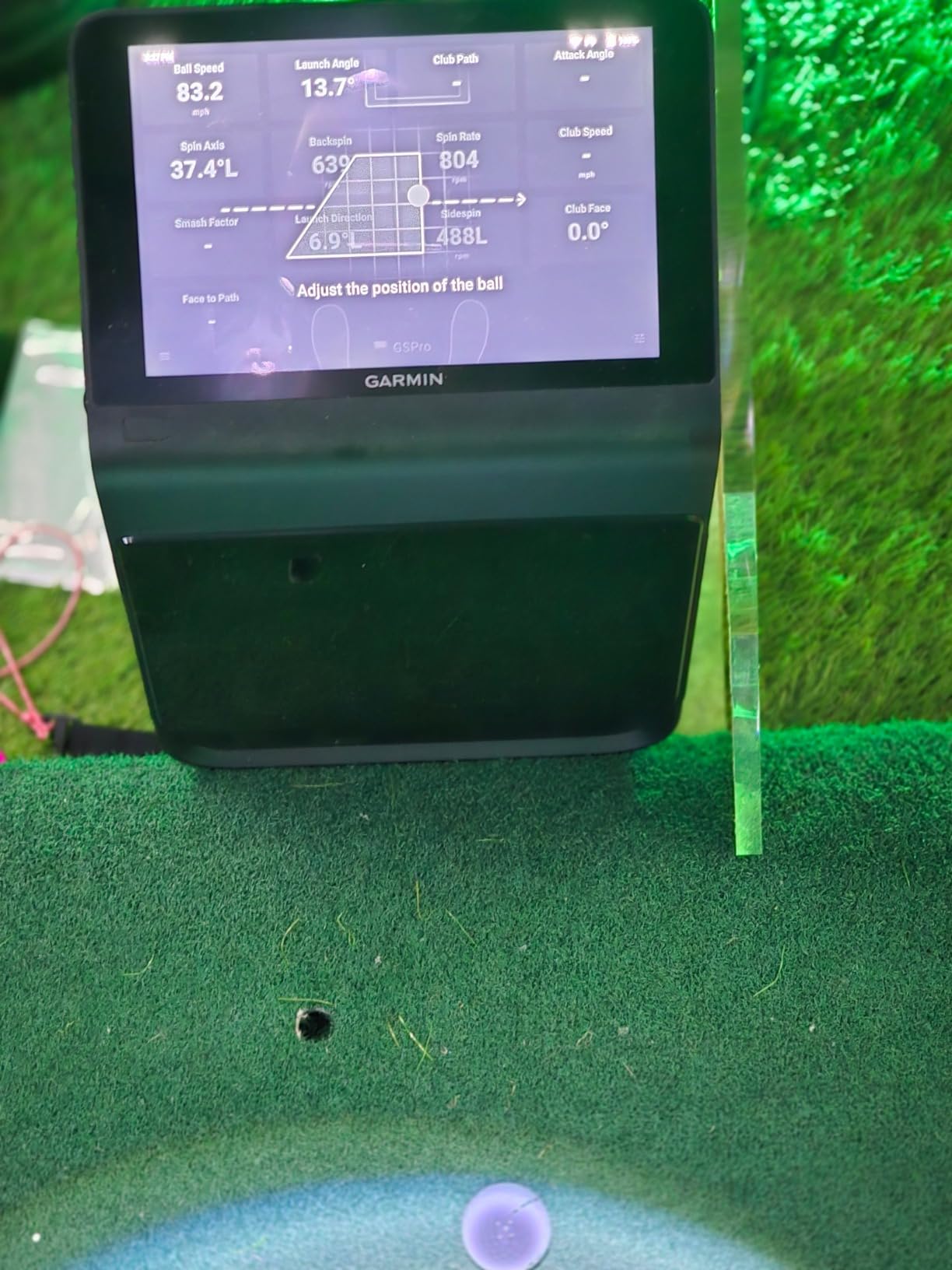 Garmin Approach® R50, Premium Golf Launch Monitor and Simulator, 10