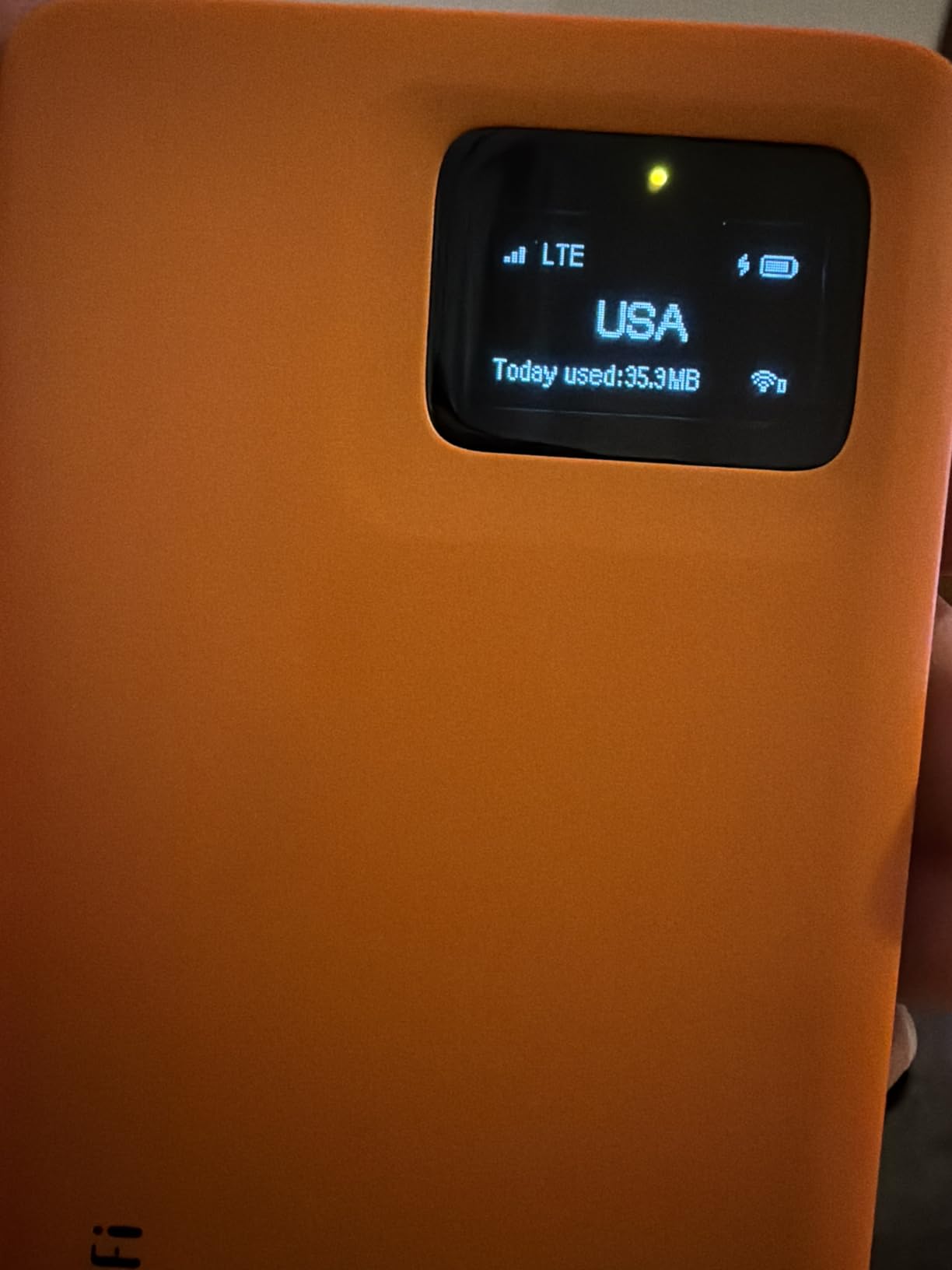 RoamWiFi 4G LTE Mobile Hotspot Router Worldwide Portable High Speed Hotspot with US 1GB Data 30Day No SIM Card Needed 10 Connected Devices Pocket Hotspot for Travel in 170+ Countries customer photo 1