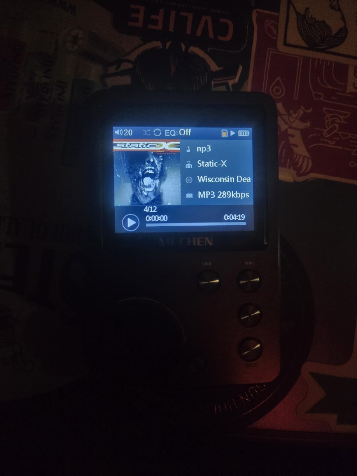 MECHEN M30 HiFi MP3 Player, Lossless DSD High Resolution Digital Audio Music Player, High-Res Portable Audio Player with 64GB Memory Card (Gray) customer photo 1