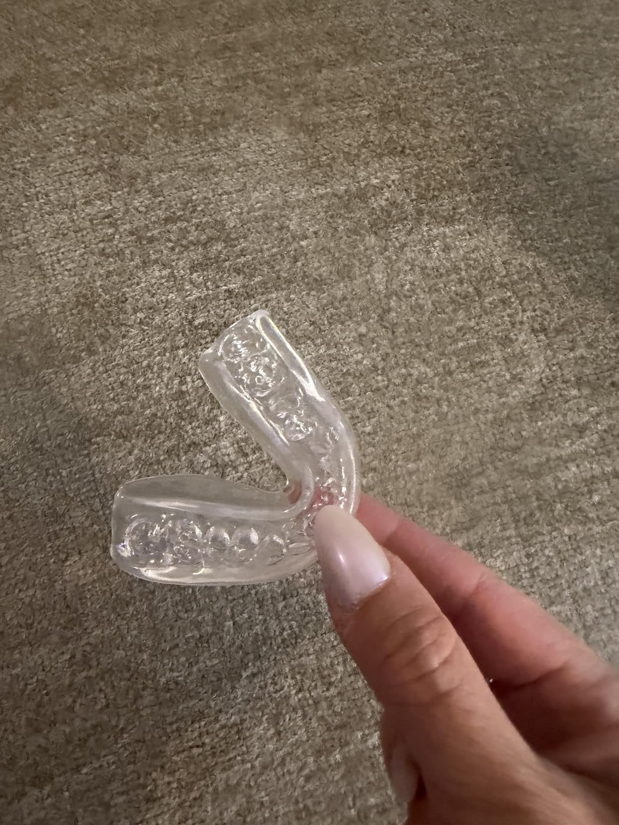 Mouth Guard for Grinding Teeth at Night: Moldable Dental Guard for Sleeping - Nighttime Protection for Teeth with 12 Cleaning Tablets customer photo 1