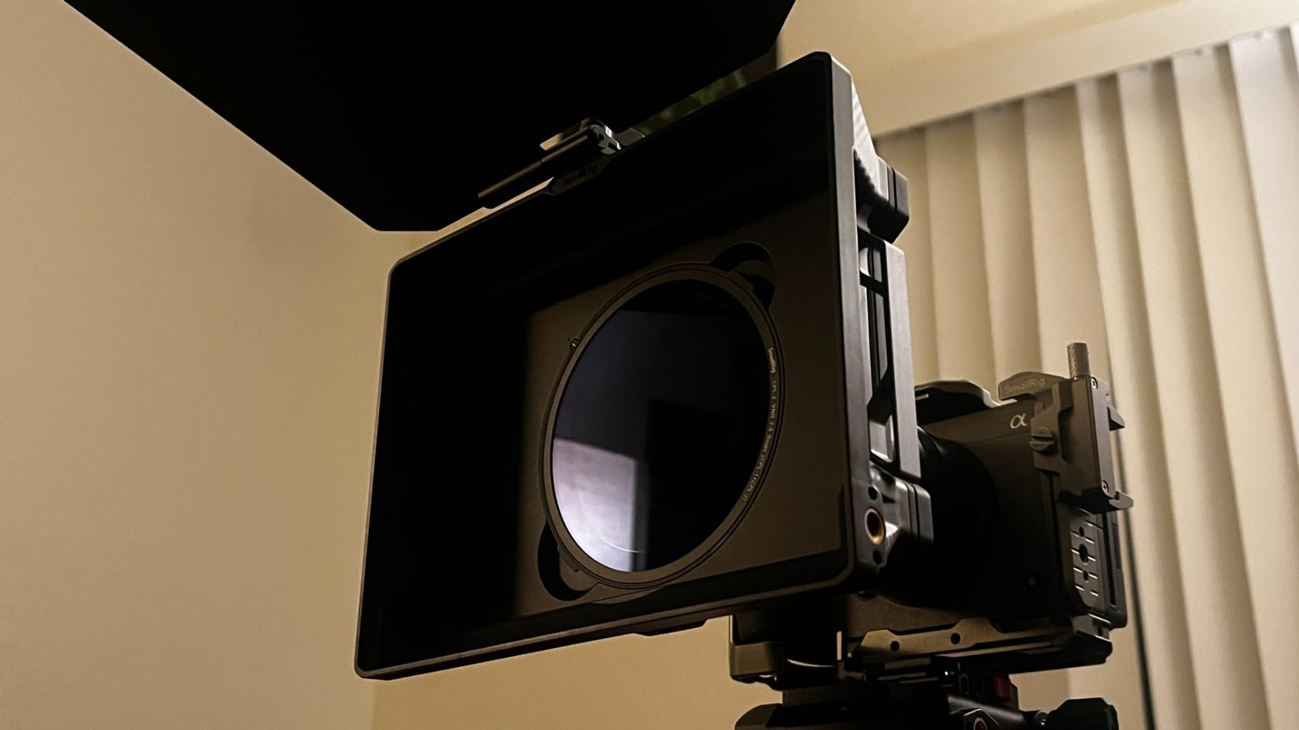 SmallRig Matte Box Kit with CPL&VND Filters, Lens Hood and Top Flag, 2 Pcs 4x5.65 Filter Frame, 4 Pcs Threaded Adapter, CPL 1 & 2 Filters, No Vignetting, for Mirrorless Camera Video - 5011 customer photo 2