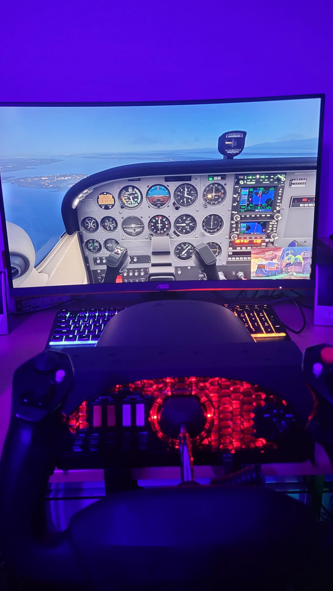 Honeycomb Aeronautical Charlie Rudder Pedals Bundle customer photo 1