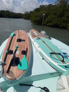 Niphean Inflatable Stand Up Paddle Board with SUP Accessories, Anti-Slip EVA Deck, 10'6'' Inflatable Paddle Boards for Adults & Youth of All Skill Levels customer photo 2