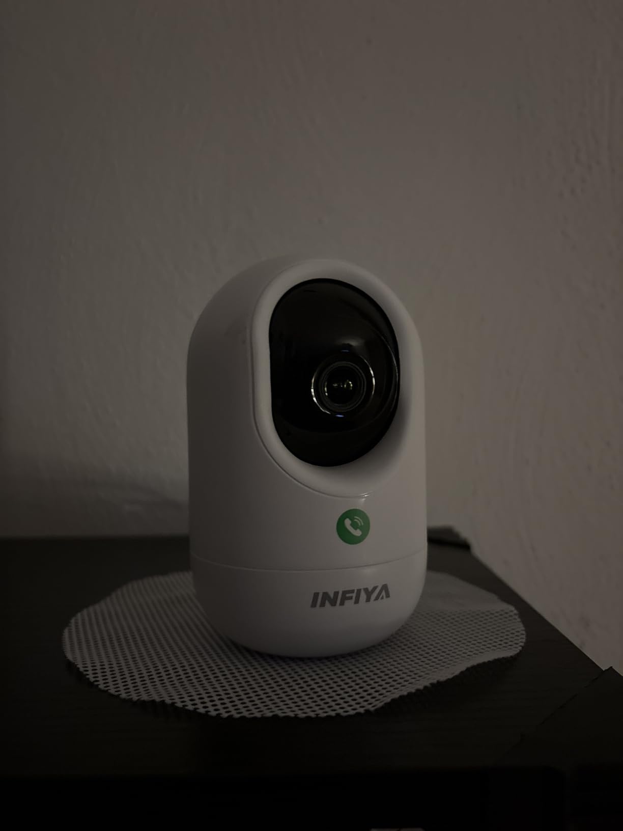 2K Security Camera Indoor-360 Cameras for Home Security and One-Tap Call, Elderly/Cat/Baby/Nanny, Motion Alert, Intelligent Tracking, 2.4GHz WiFi Only, Work with Alexa/Google Home, K7 2Pack customer photo 1