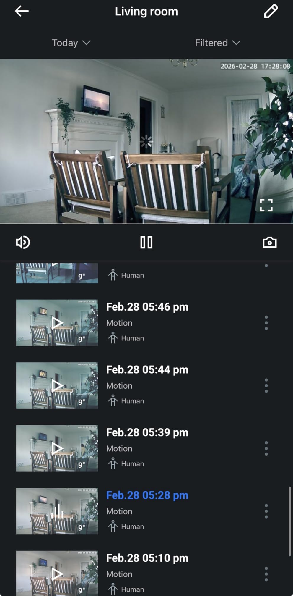 2K Security Camera Indoor-360 Cameras for Home Security and One-Tap Call, Elderly/Cat/Baby/Nanny, Motion Alert, Intelligent Tracking, 2.4GHz WiFi Only, Work with Alexa/Google Home, K7 2Pack customer photo 2