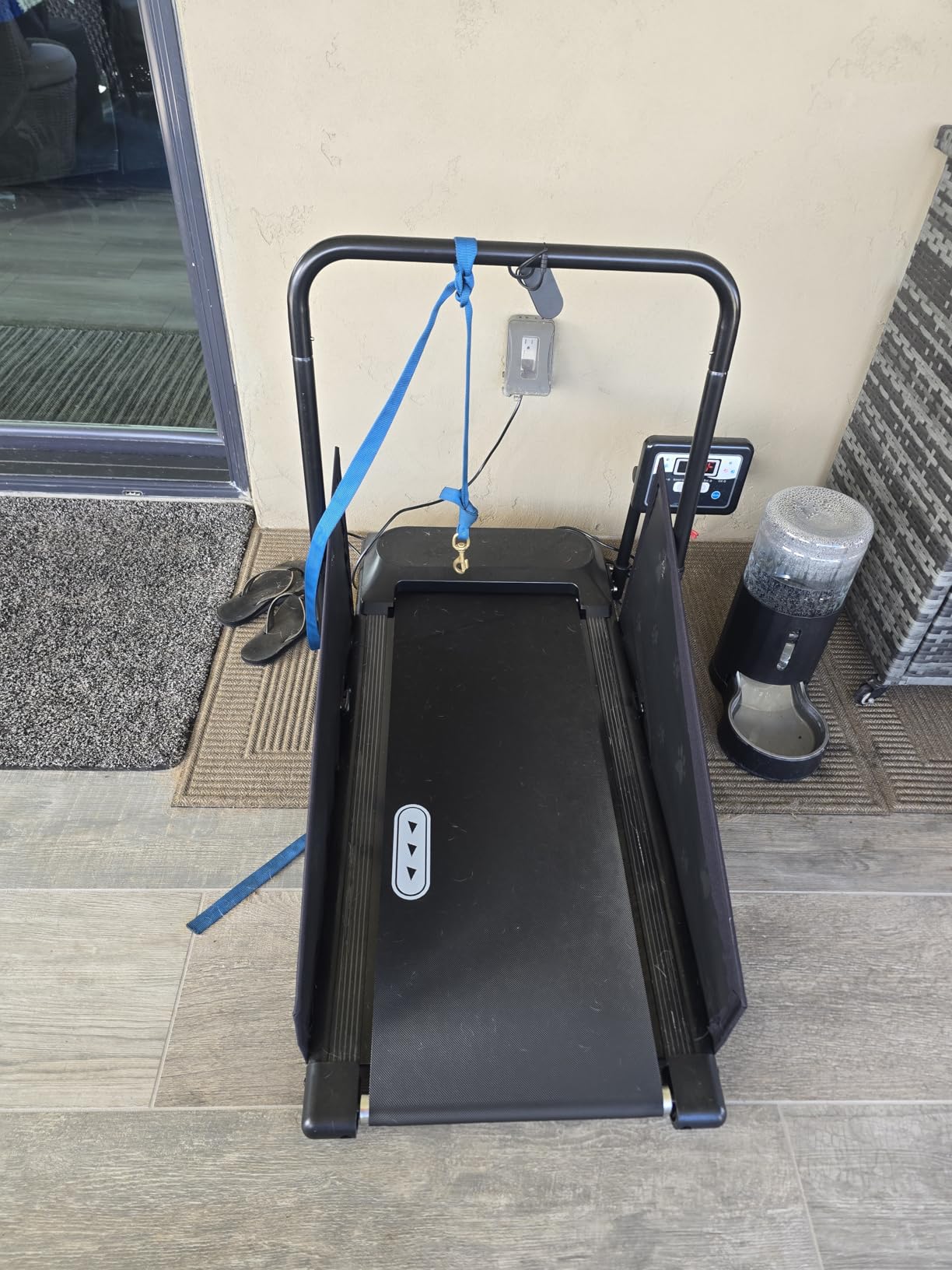 CIIHI Dog Treadmill for Medium Small Dogs - 265lbs Weight Capacity Pet Running Machine with 360 Degree Rotatable Display - 2 in 1 Treadmill for Pet Fitness with Move Wheels and Remote Control customer photo 2