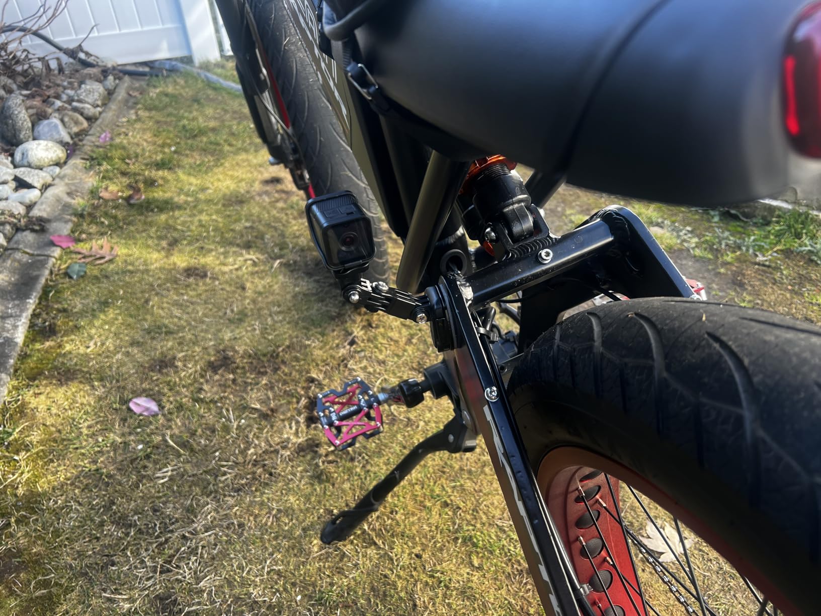 TIROL SUPPLIES Ultra Light Action Camera | 170° Wide Angle FHD 1080P | Handlebar, Helmet, Bicycle, Outdoor Sports | USB Rechargeable & Portable Bike Camera customer photo 2