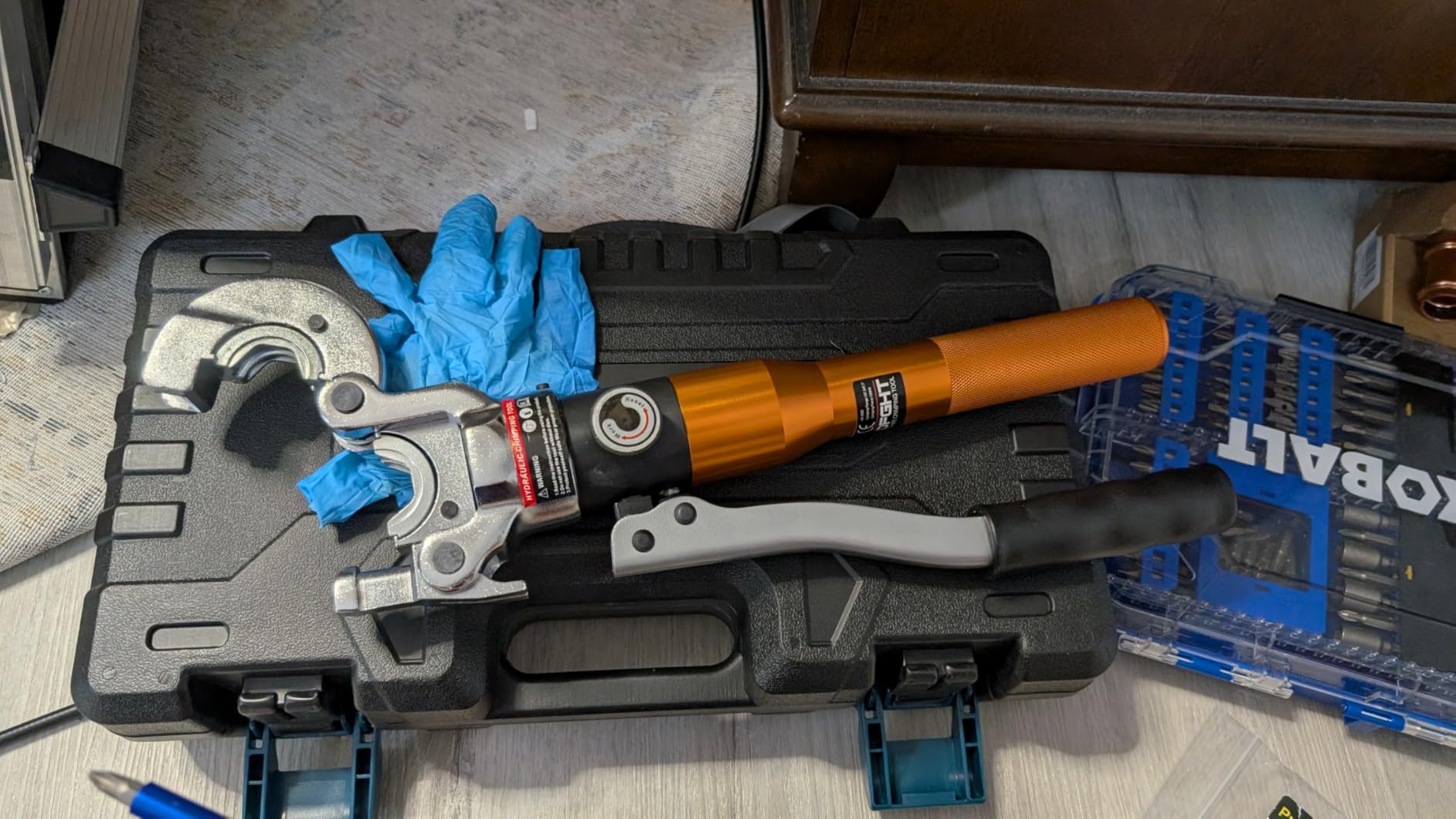 Copper Pipe Crimping Tool - with 1/2