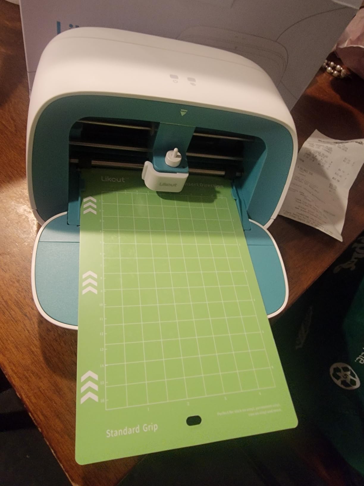 Likcut Vinyl Cutter Machine S501 - Smart Compact Sticker Maker for Vinyl & Paper Crafts, Portable Plotter DIY Cutting Machine for Sticker Joy Craft & Party Supplies, Gifts for Crafters customer photo 2