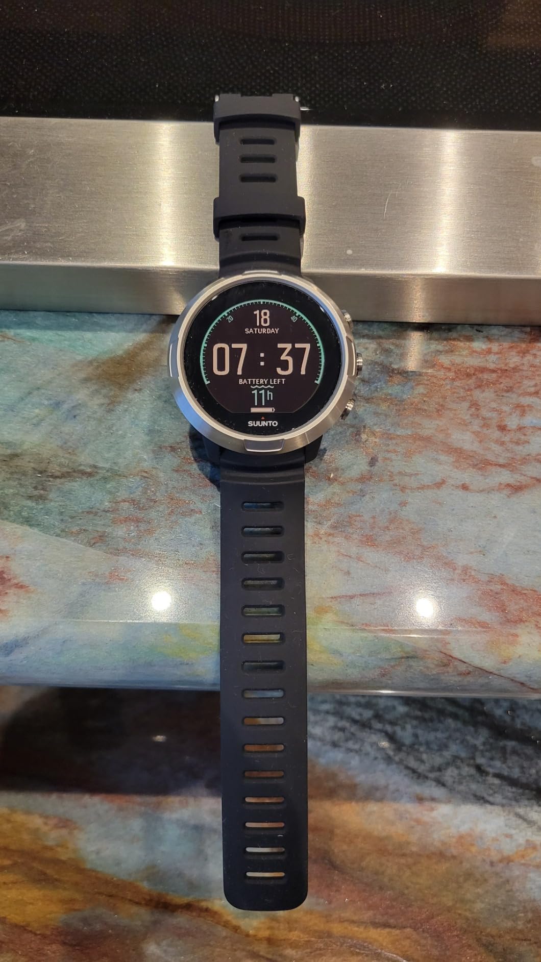 SUUNTO D5 Dive Computer with Color Screen and Exchangeable Straps, Aqua Blue customer photo 2