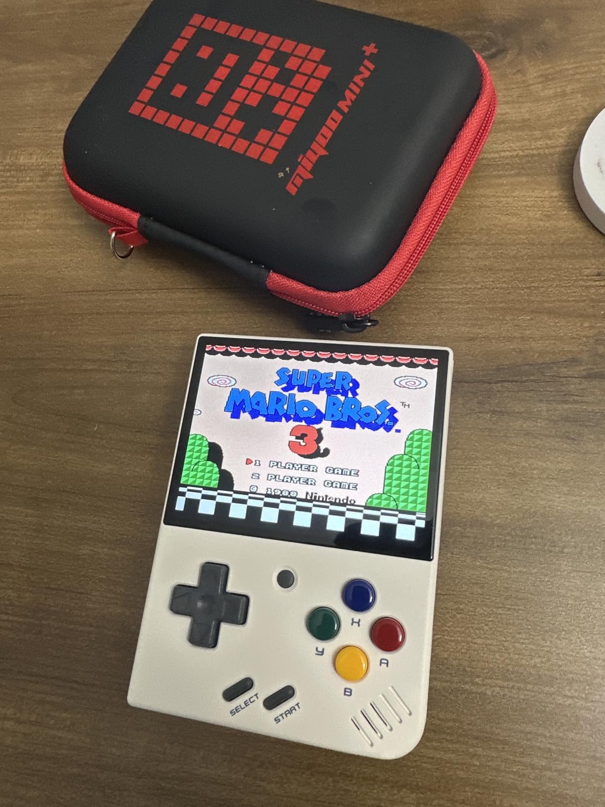 Miyoo Mini Plus Retro Emulator Handheld Game Console with WiFi & RTC - 64GB, 3.5-inch IPS Screen, Portable Gaming Device customer photo 2